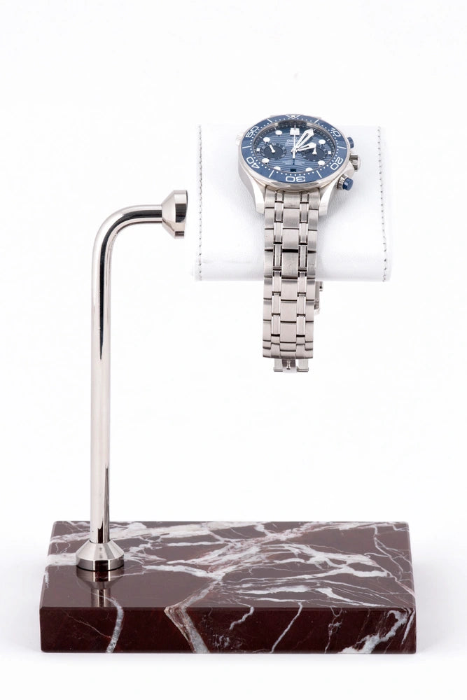 Rosso Mermer Saat Standı - ONYWATCH