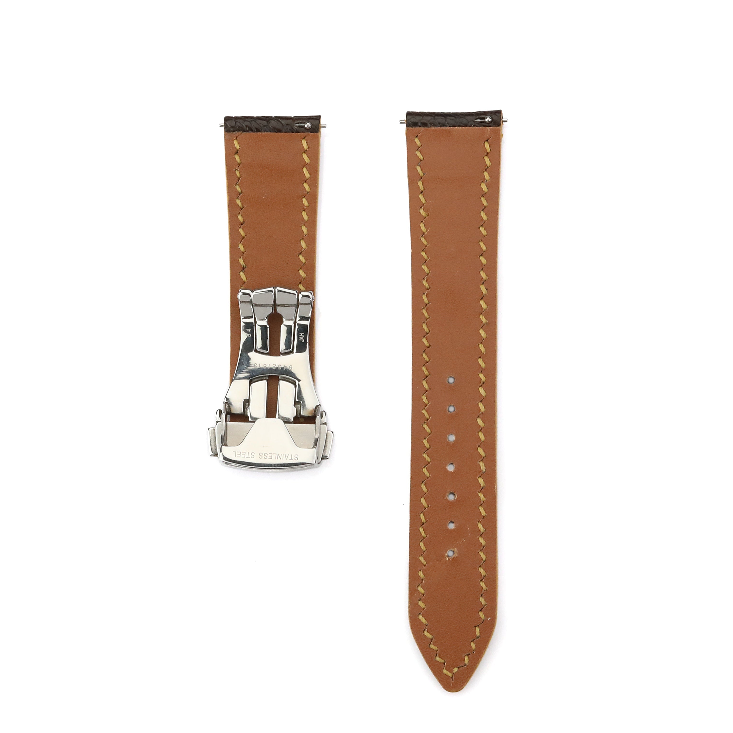 Spanish - Deployent Tokalı Deri Kordon Kahve