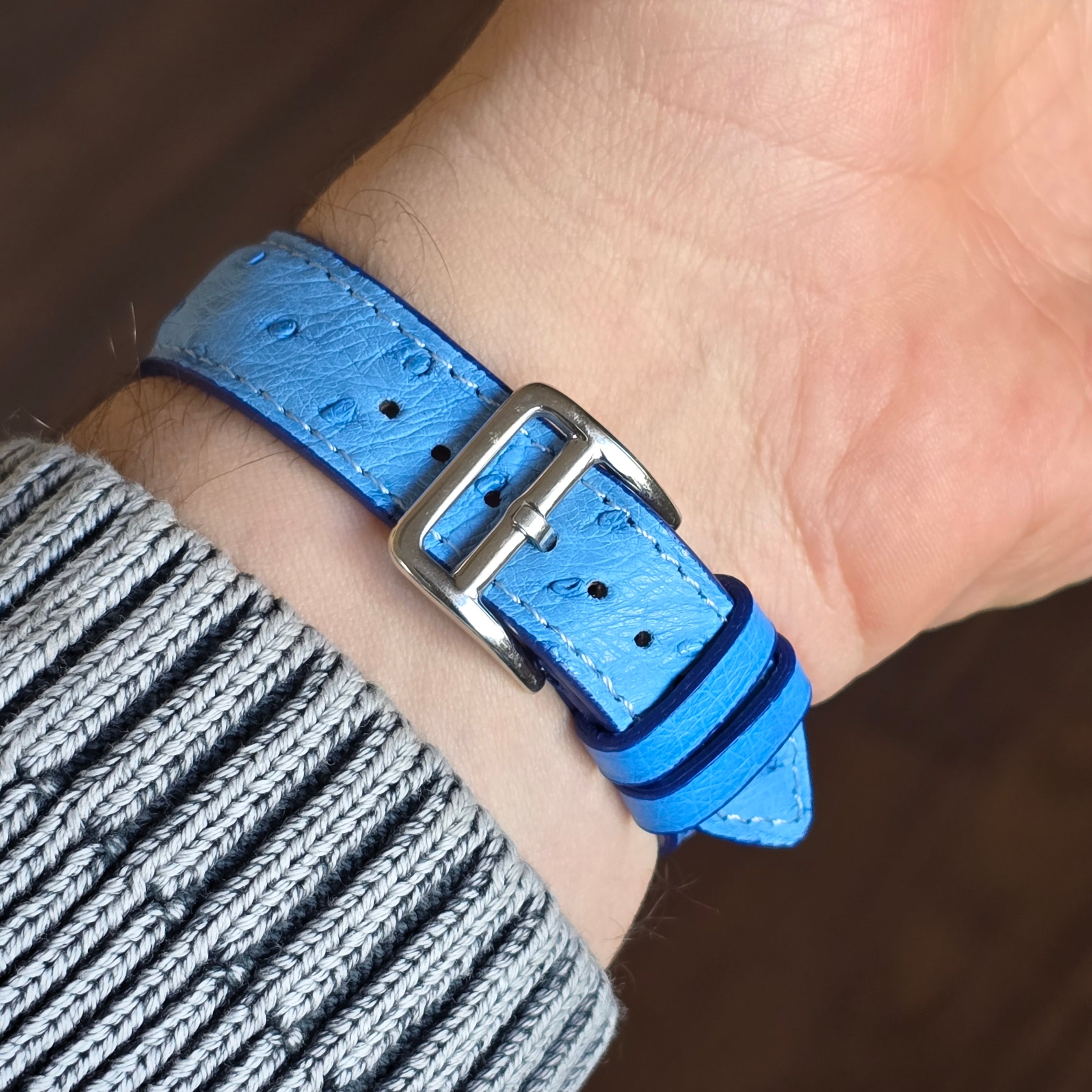 T-Rex Devekuşu Derisi Kordon