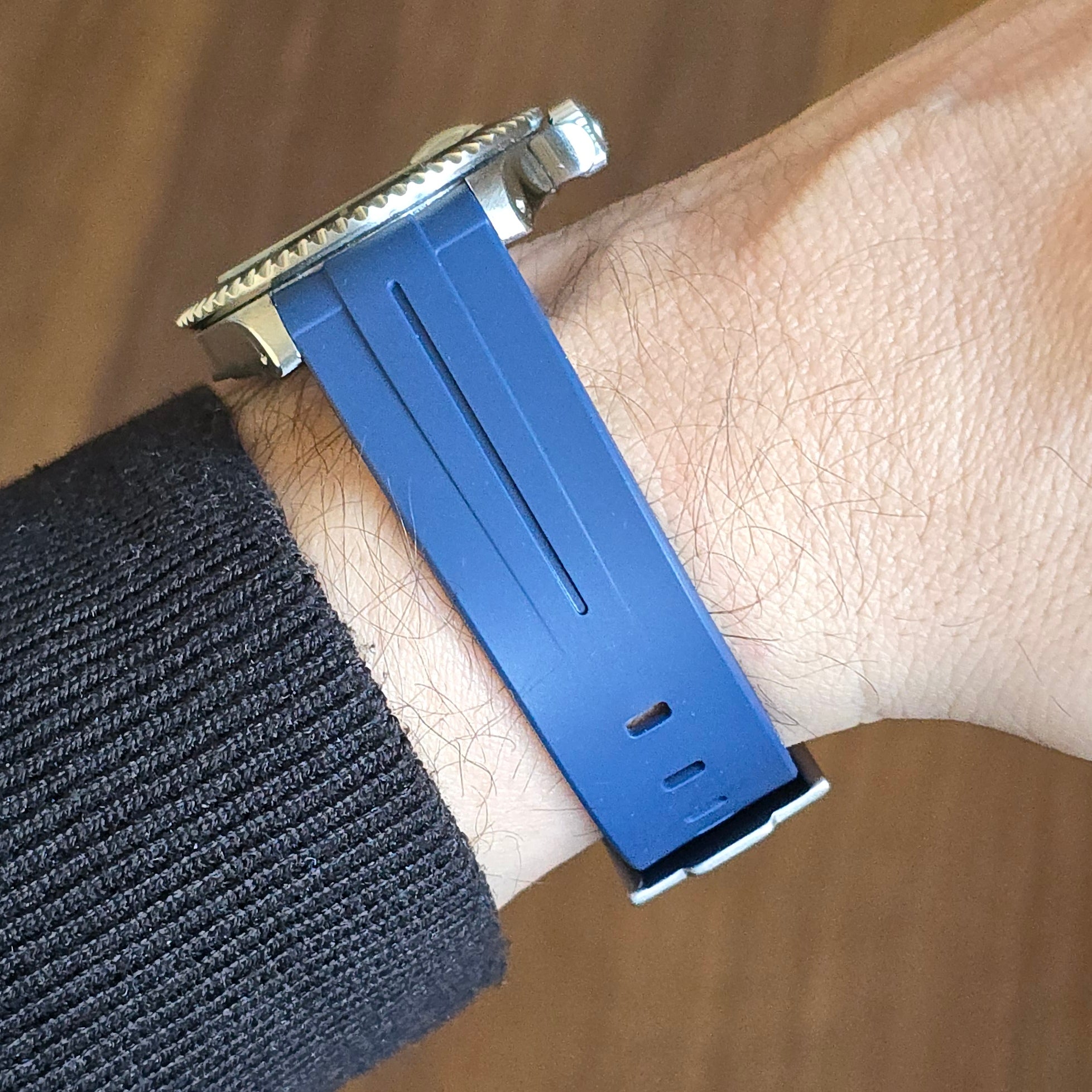 TDR. Lacivert FKM Entegre Kauçuk Kordon