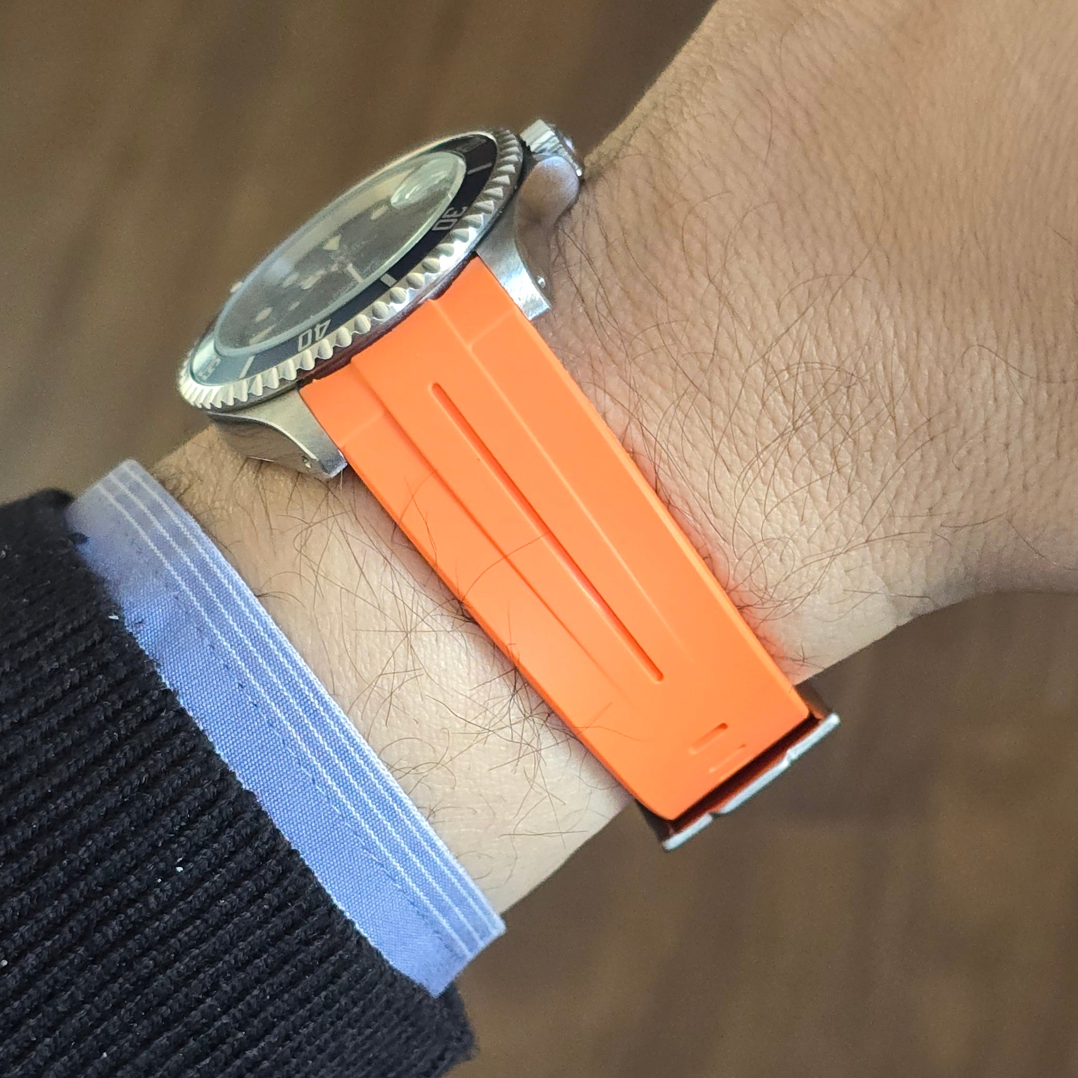 TDR. Turuncu FKM Entegre Kauçuk Kordon