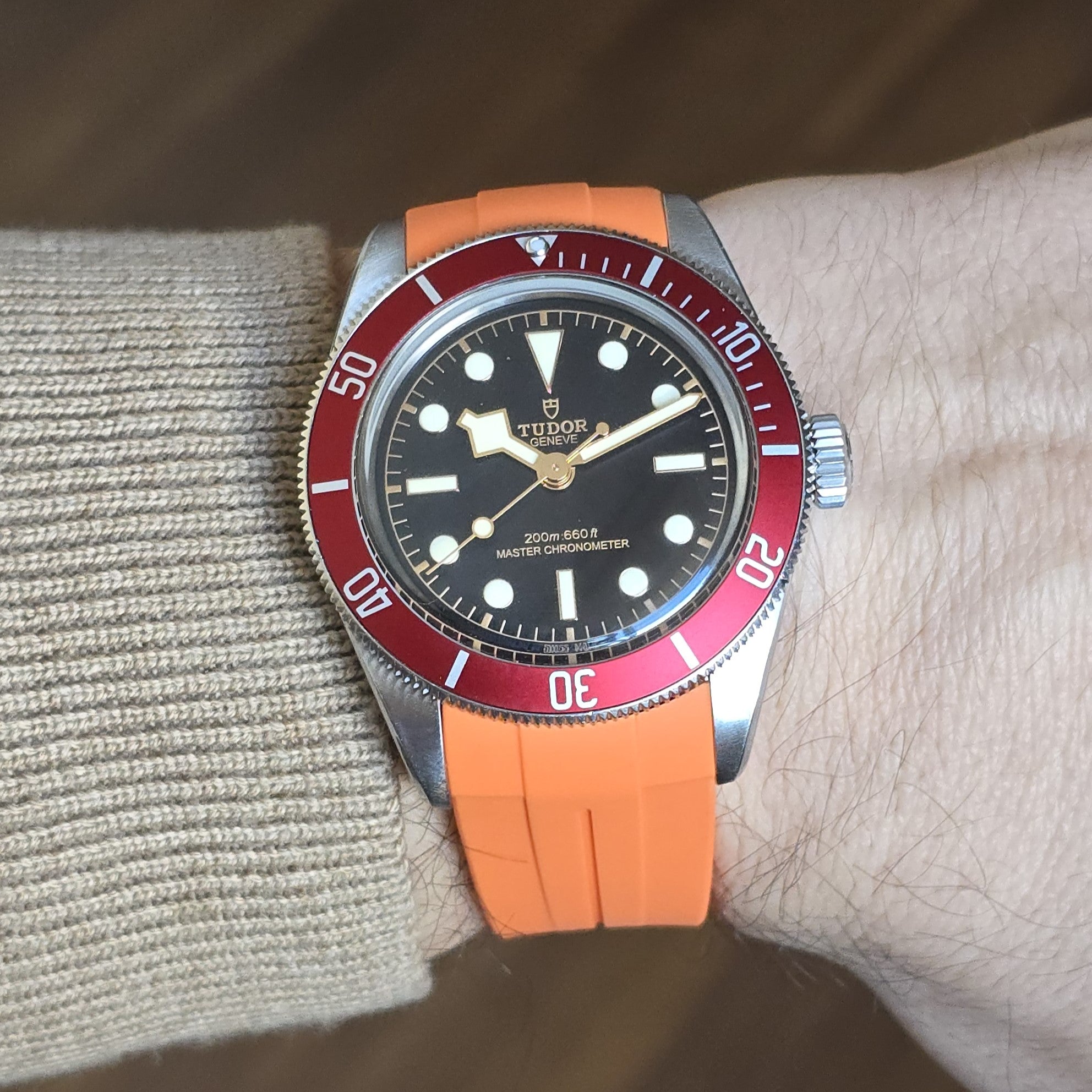 TDR. Turuncu FKM Entegre Kauçuk Kordon