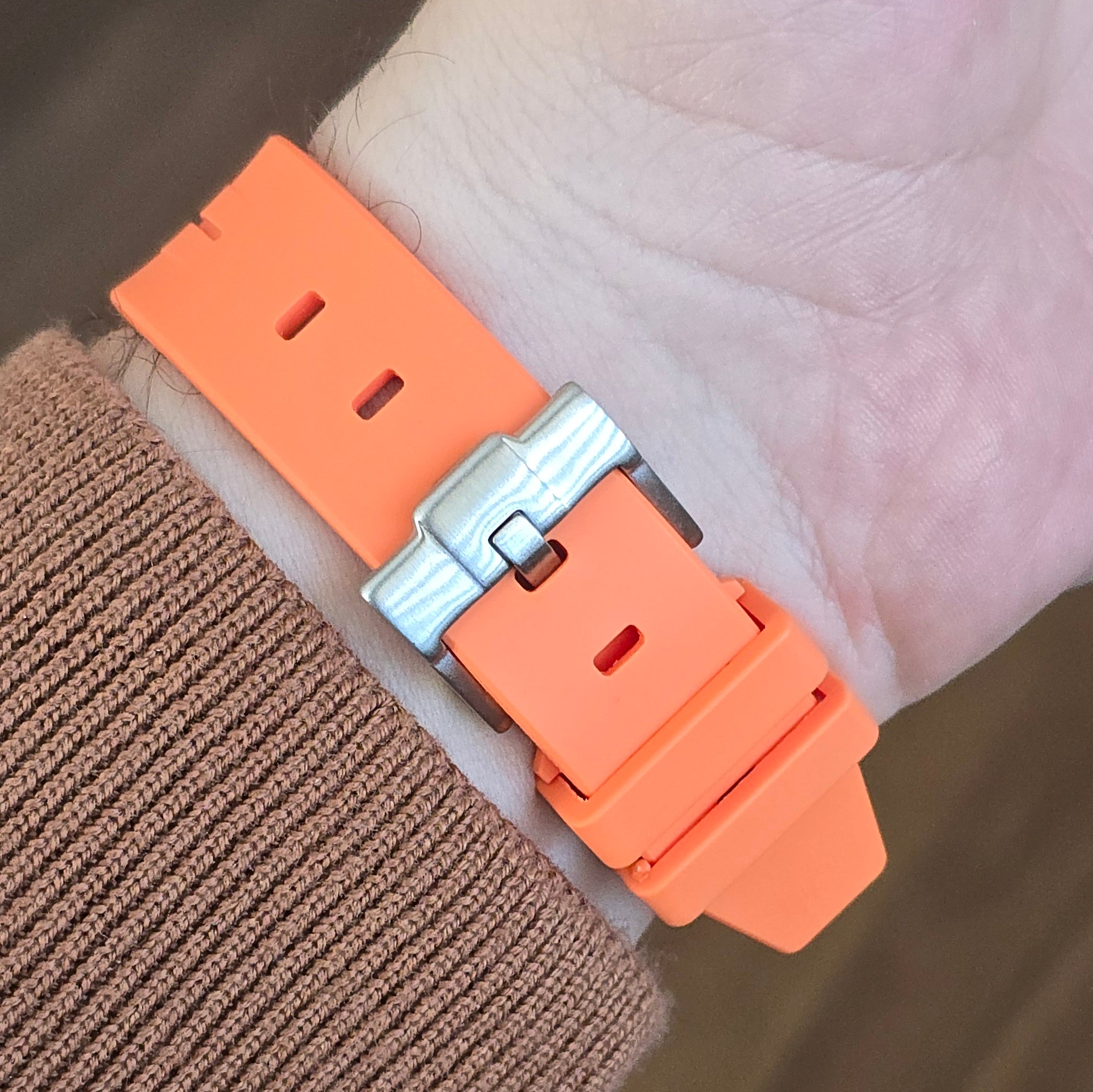 TDR. Turuncu FKM Entegre Kauçuk Kordon