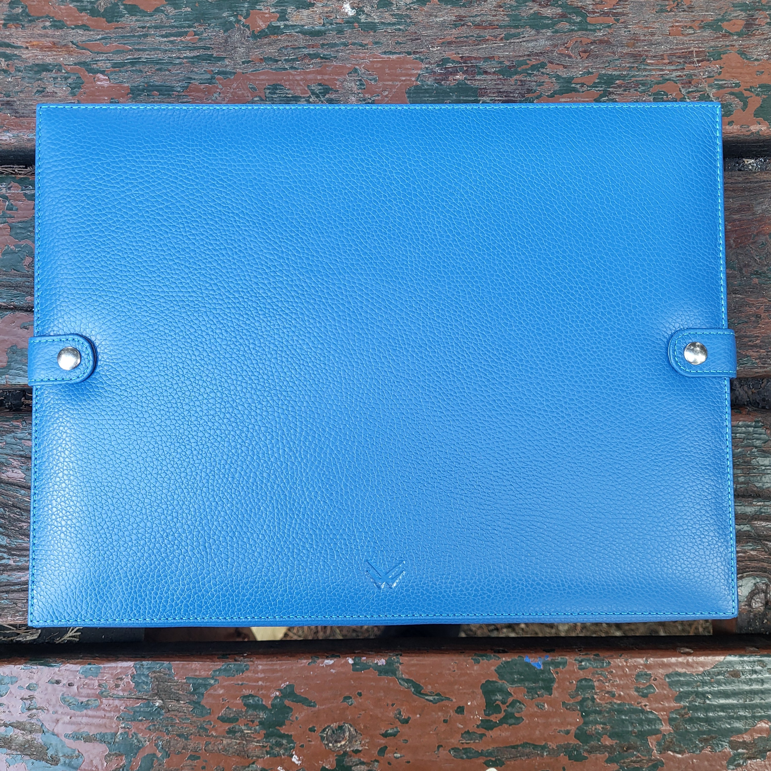 Mavi Deri Saat Kutusu 15'li