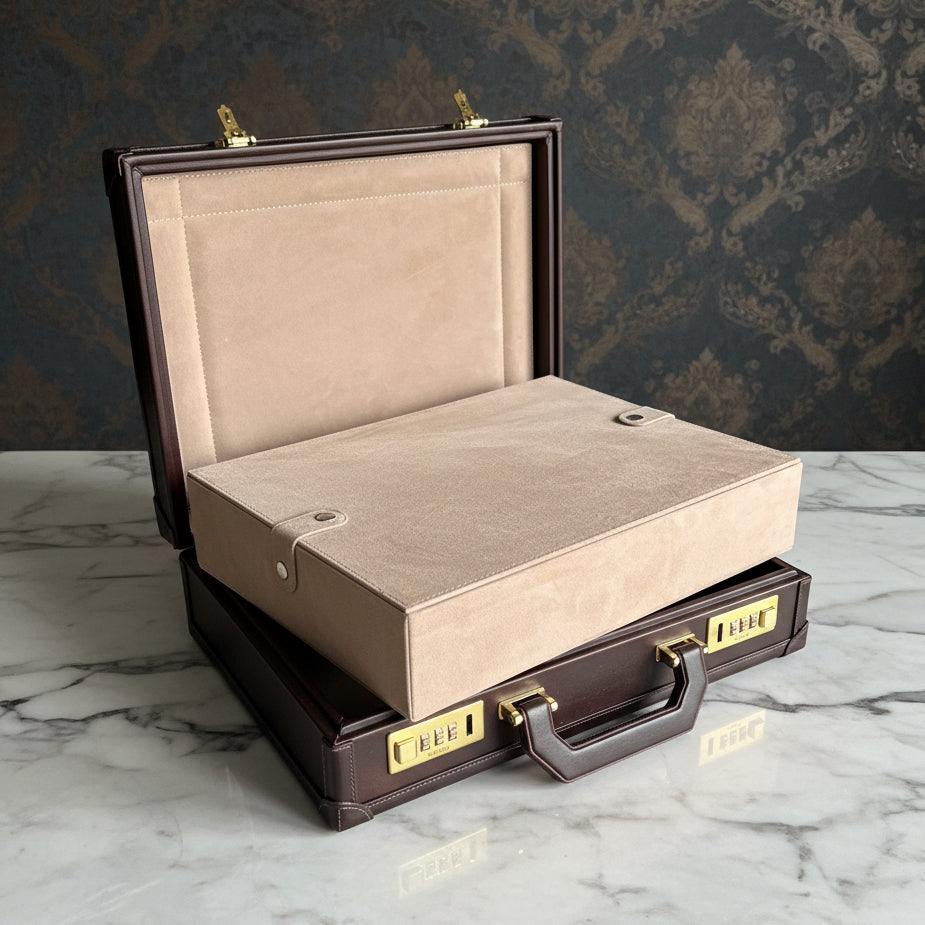 Bond Saat Kutusu 15'li Kahverengi