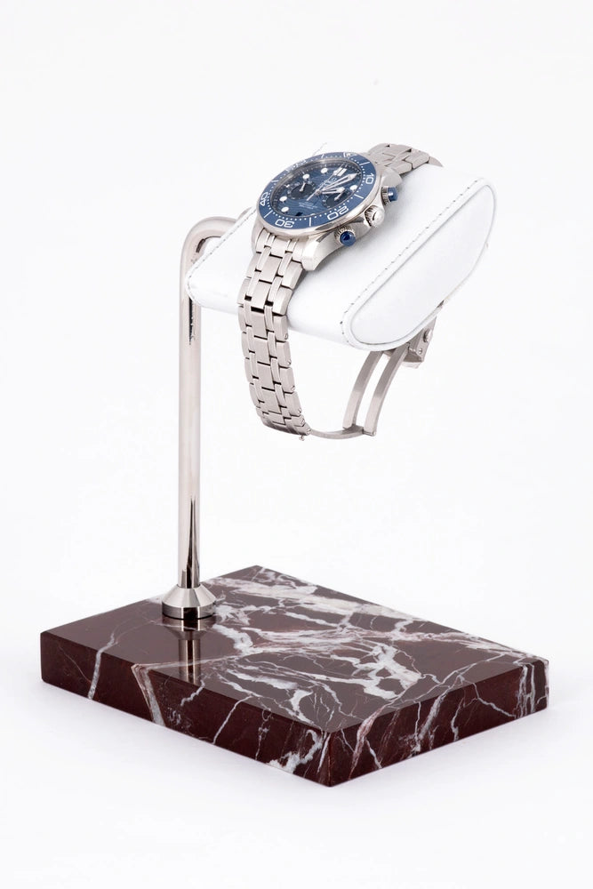 Rosso Mermer Saat Standı - ONYWATCH