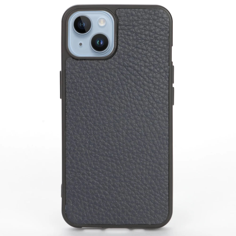 Togo Lacivert iPhone Deri Kılıf - ONYWATCH