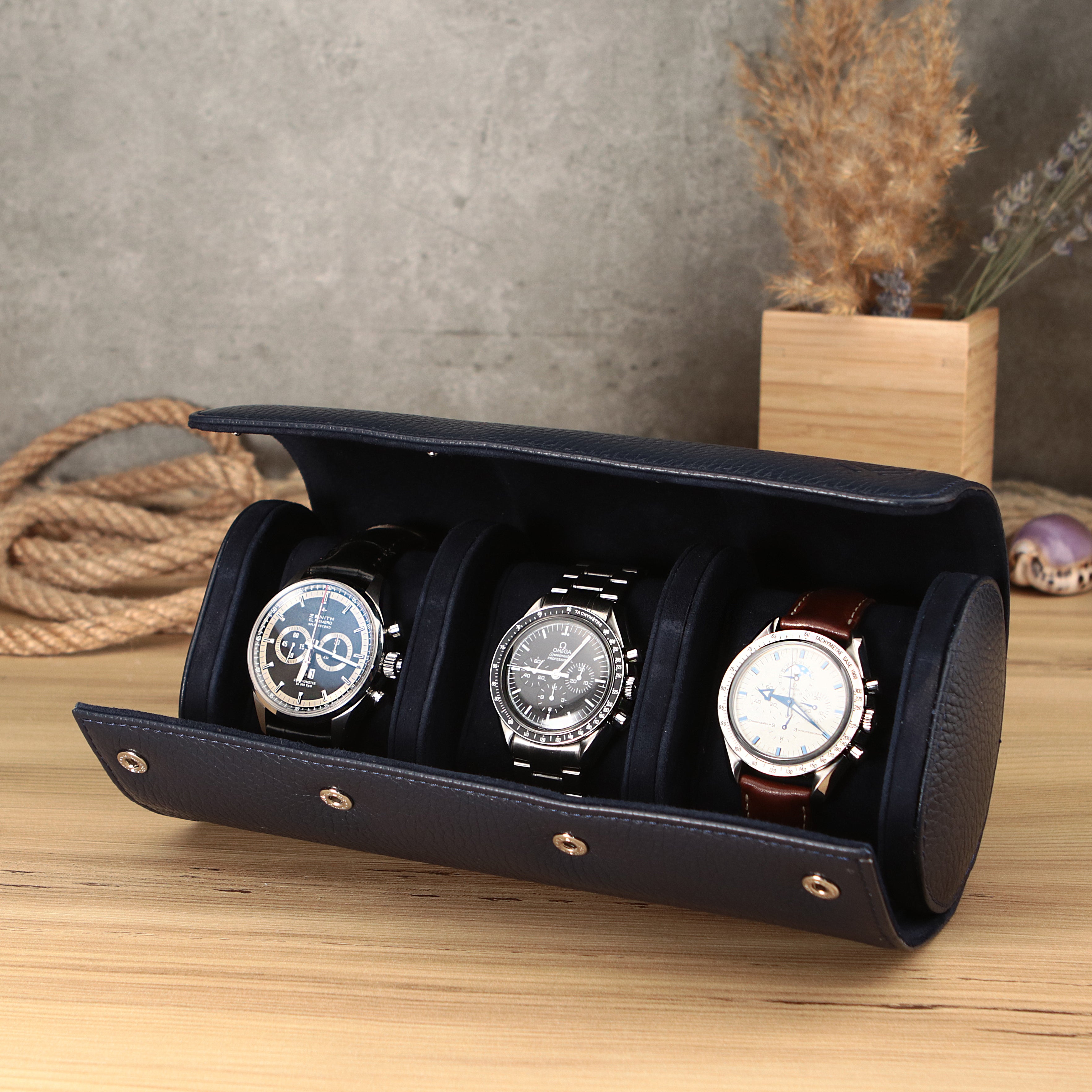 Venice Deri Saat Koleksiyon Kutusu