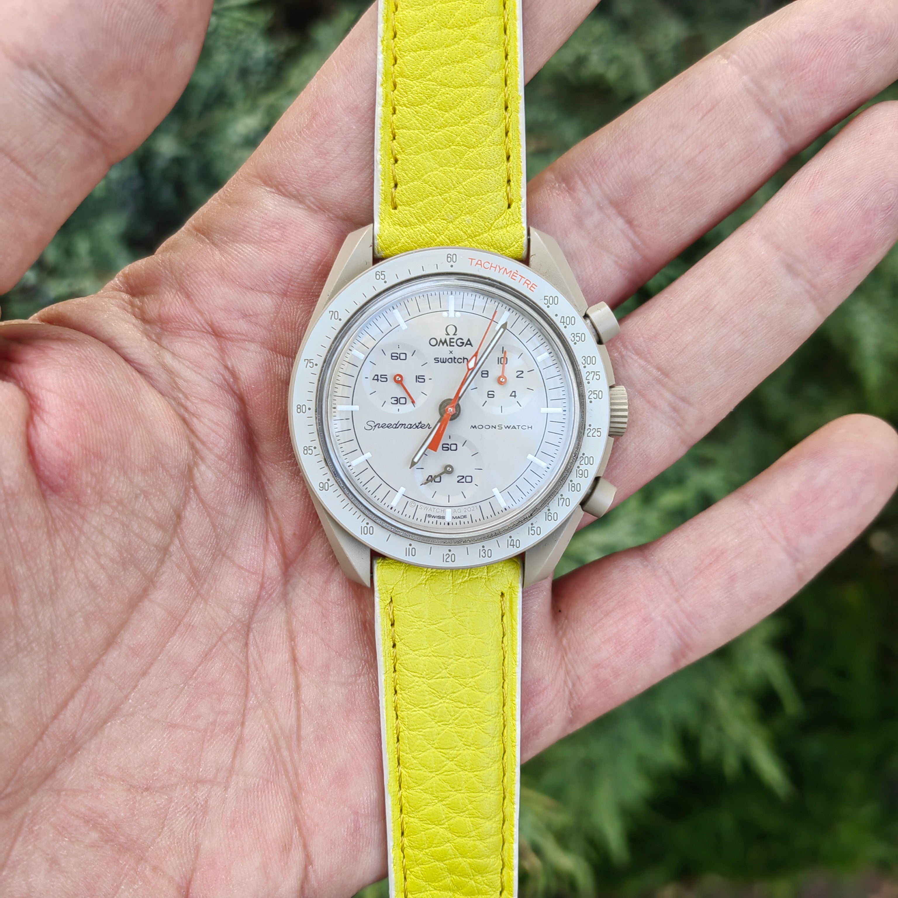 Moonswatch Kordon - Togo Sarı