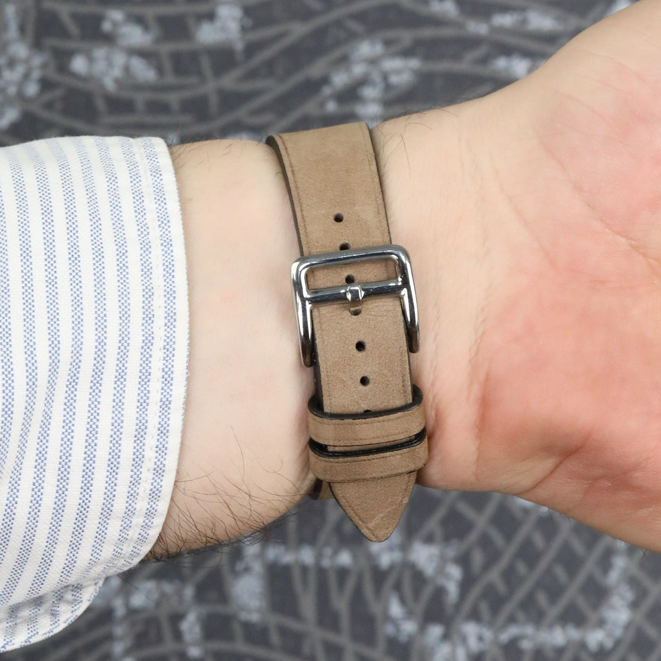 Gri Slim Nubuk Kordon