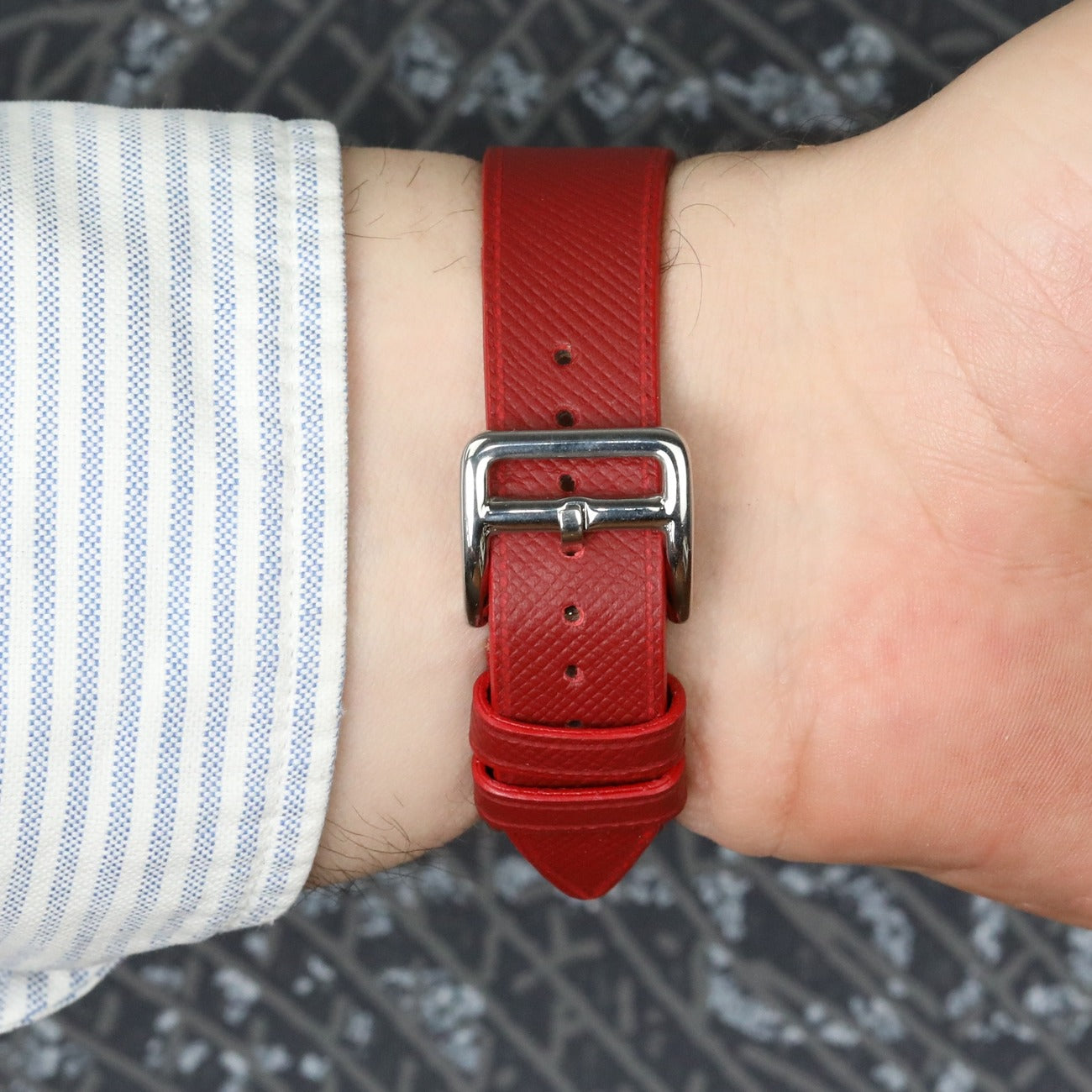 Saffiano Slim Bordo Deri Kordon