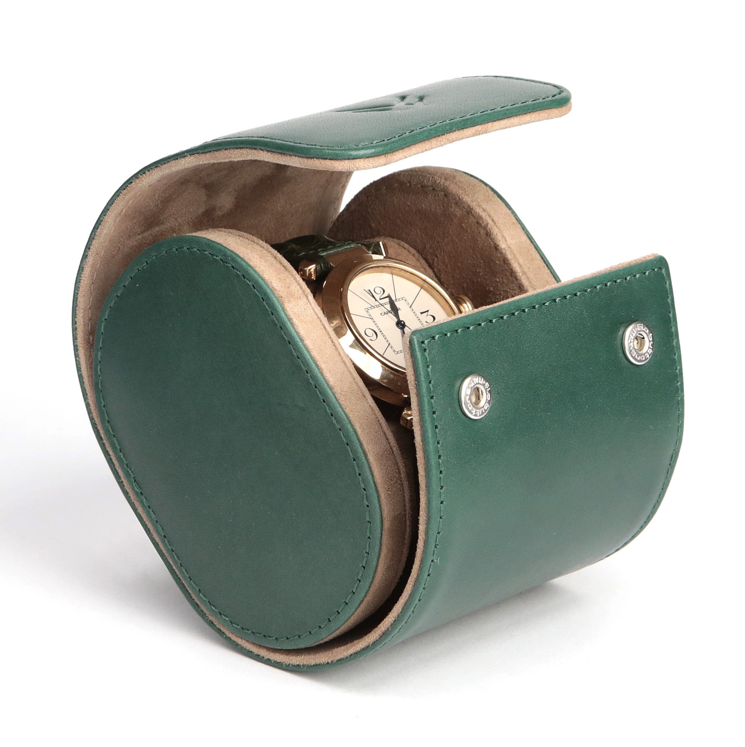 Heritage 6'lı Ahşap Saat Kutusu / Yeşil