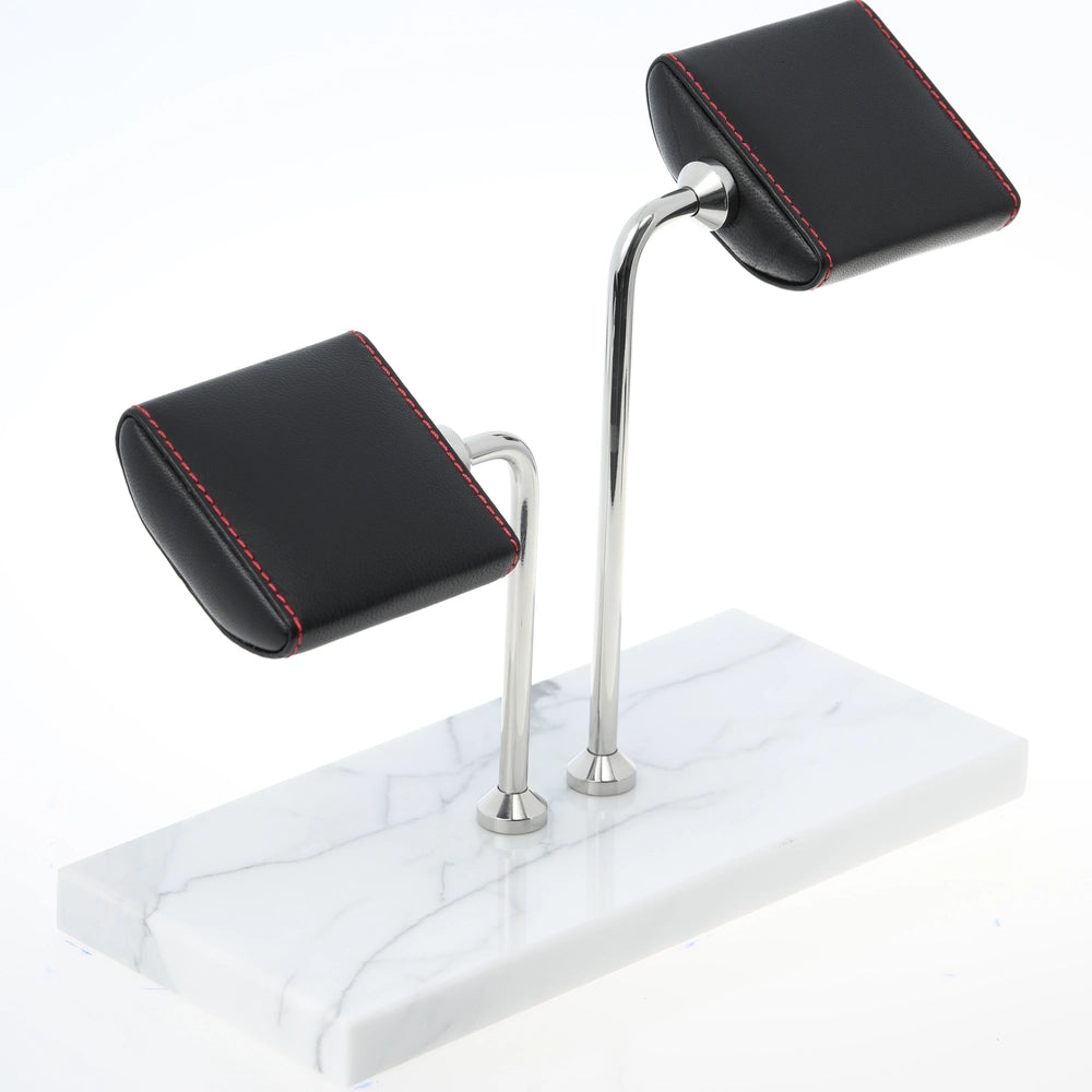 Carrara Çiftli Mermer Saat Standı - ONYWATCH