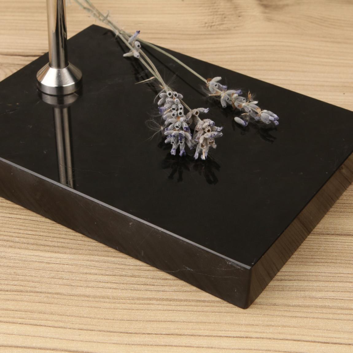 Nero Mermer Saat Standı - ONYWATCH