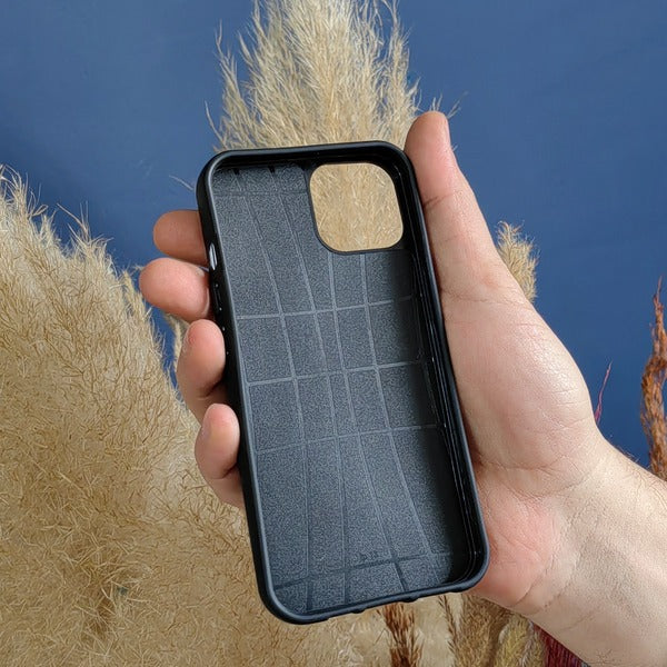 Sawyer K. Sarı Gerçek Devekuşu Derisi İphone Deri Kılıf - ONYWATCH