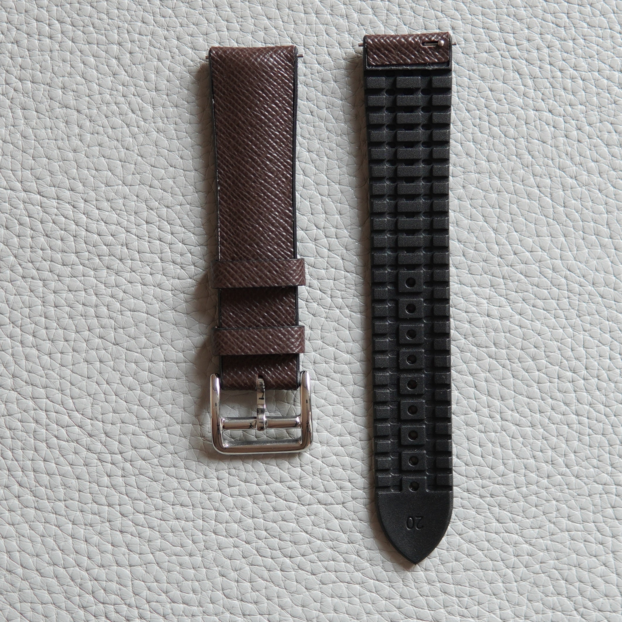 Hibrit Kauçuk Kordon / Kahverengi