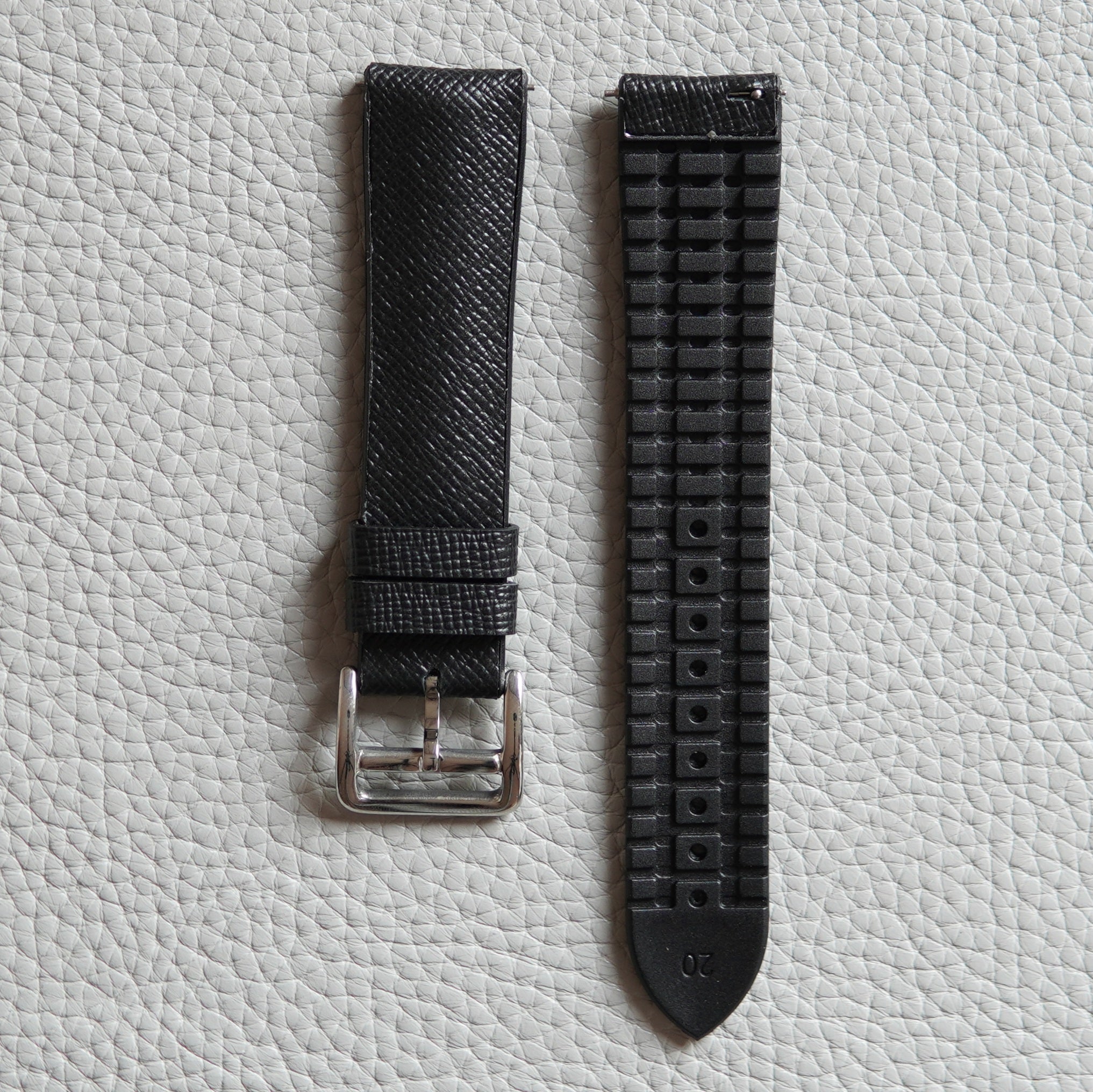Hibrit Kauçuk Kordon / Siyah