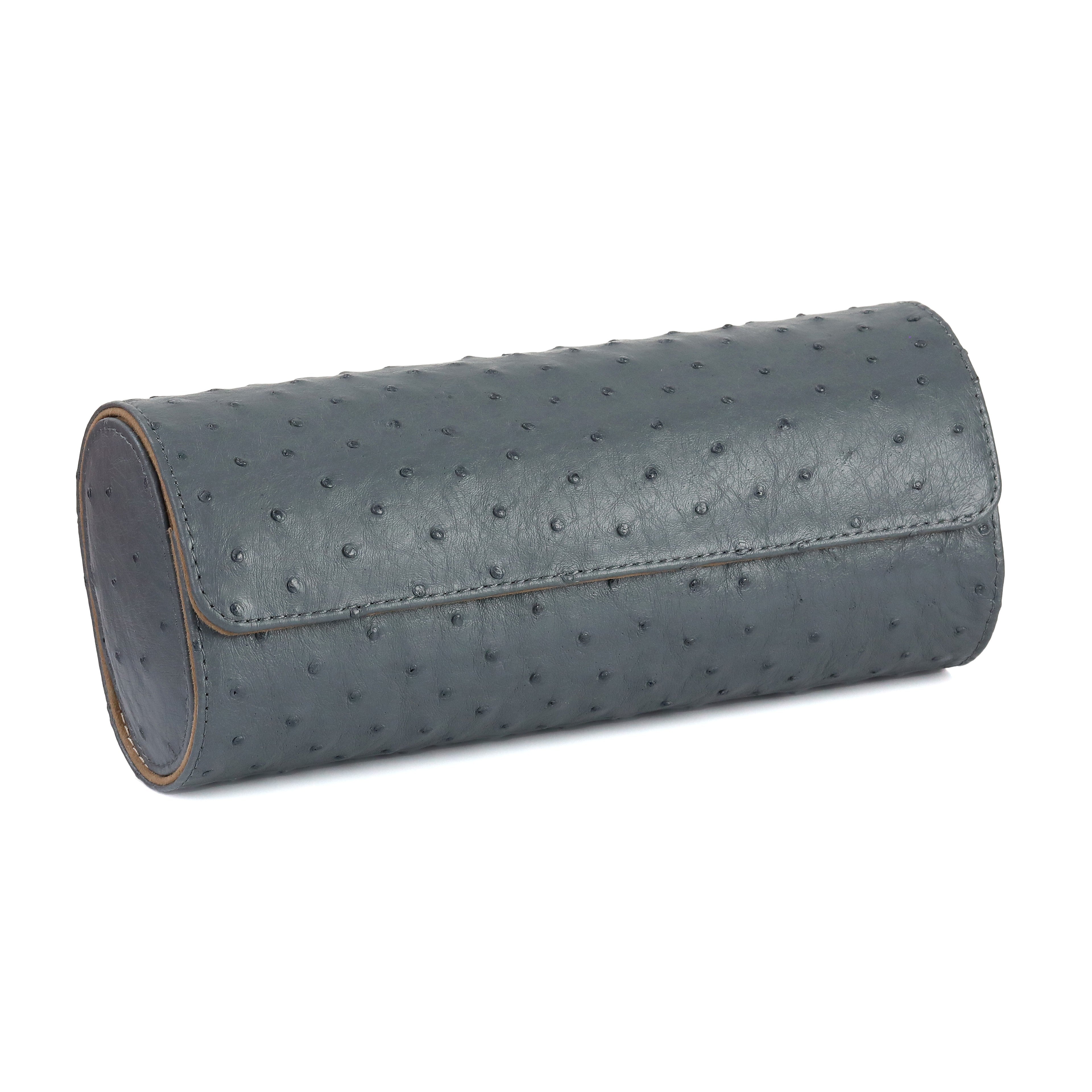 Nata Gerçek Devekuşu Derisi Saat Kutusu