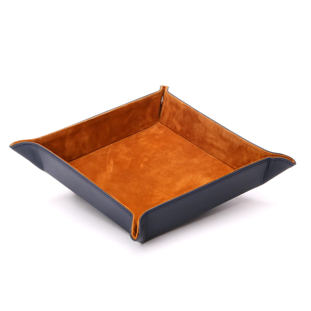 Octavia Lacivert Tarçın Vale Gerçek Deri Tepsi - ONYWATCH