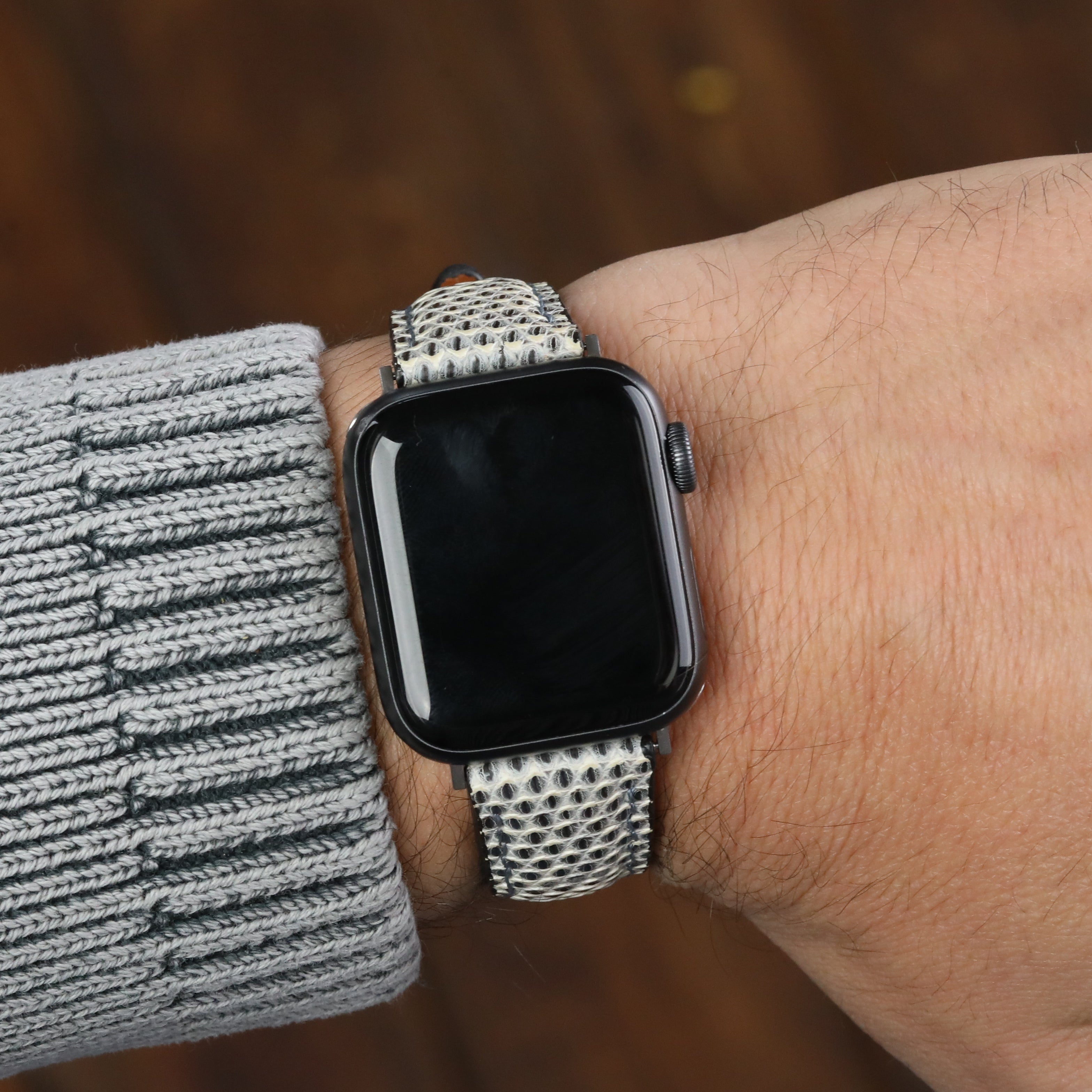 Himalaya Apple Deri Kordon - Gerçek Kertenkele Derisi