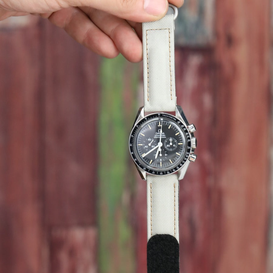 Hibrit Apple Watch Kordon - Bej