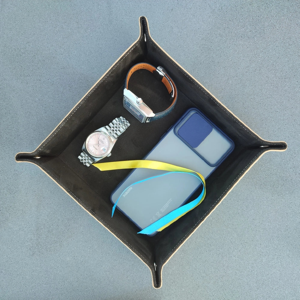 Octavia Bej Yeşil Vale Gerçek Deri Tepsi - ONYWATCH