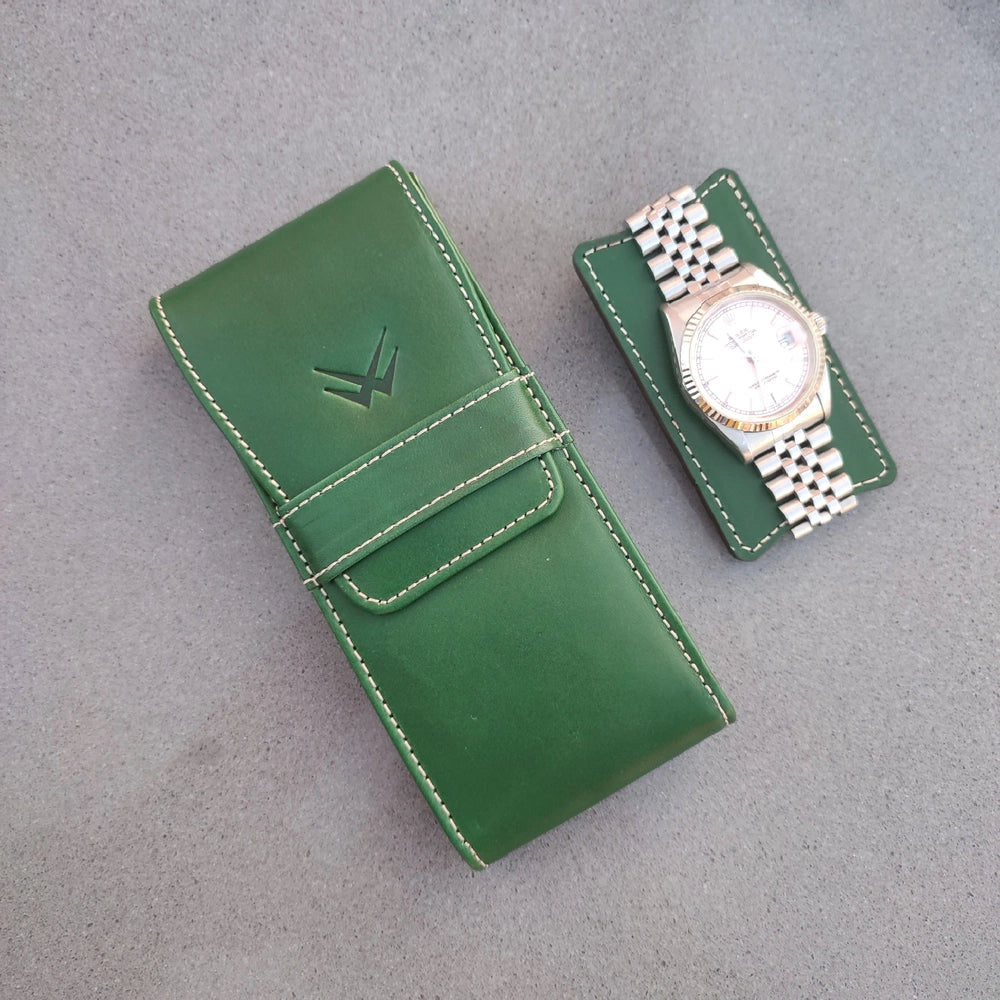 Green Deri Saat Kesesi - ONYWATCH