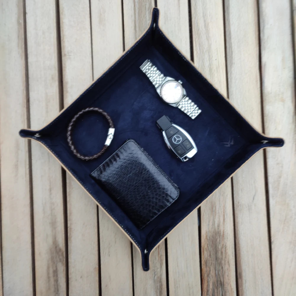 Octavia Bej Lacivert Vale Gerçek Deri Tepsi - ONYWATCH