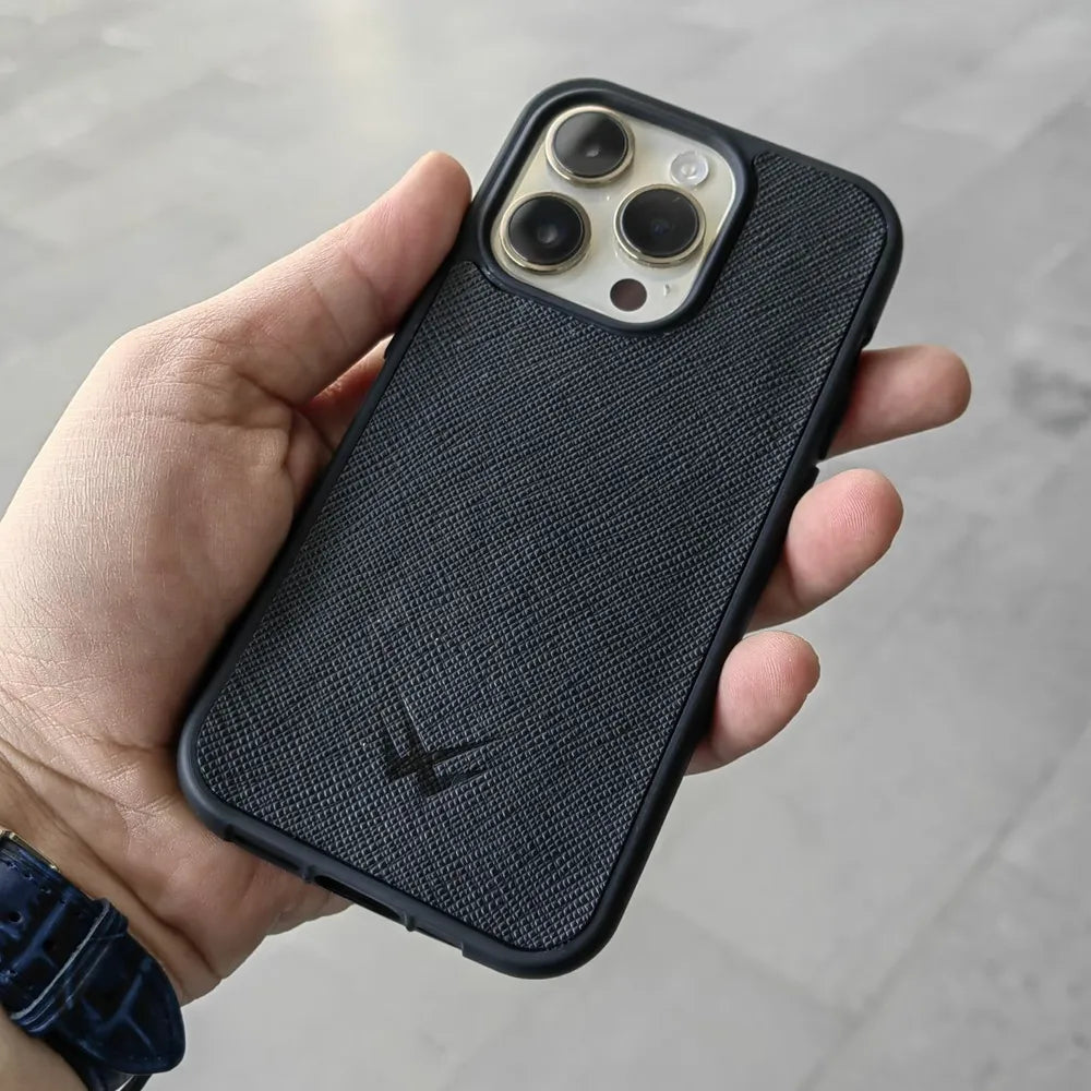 Hurley Siyah İphone Deri Kılıf - ONYWATCH