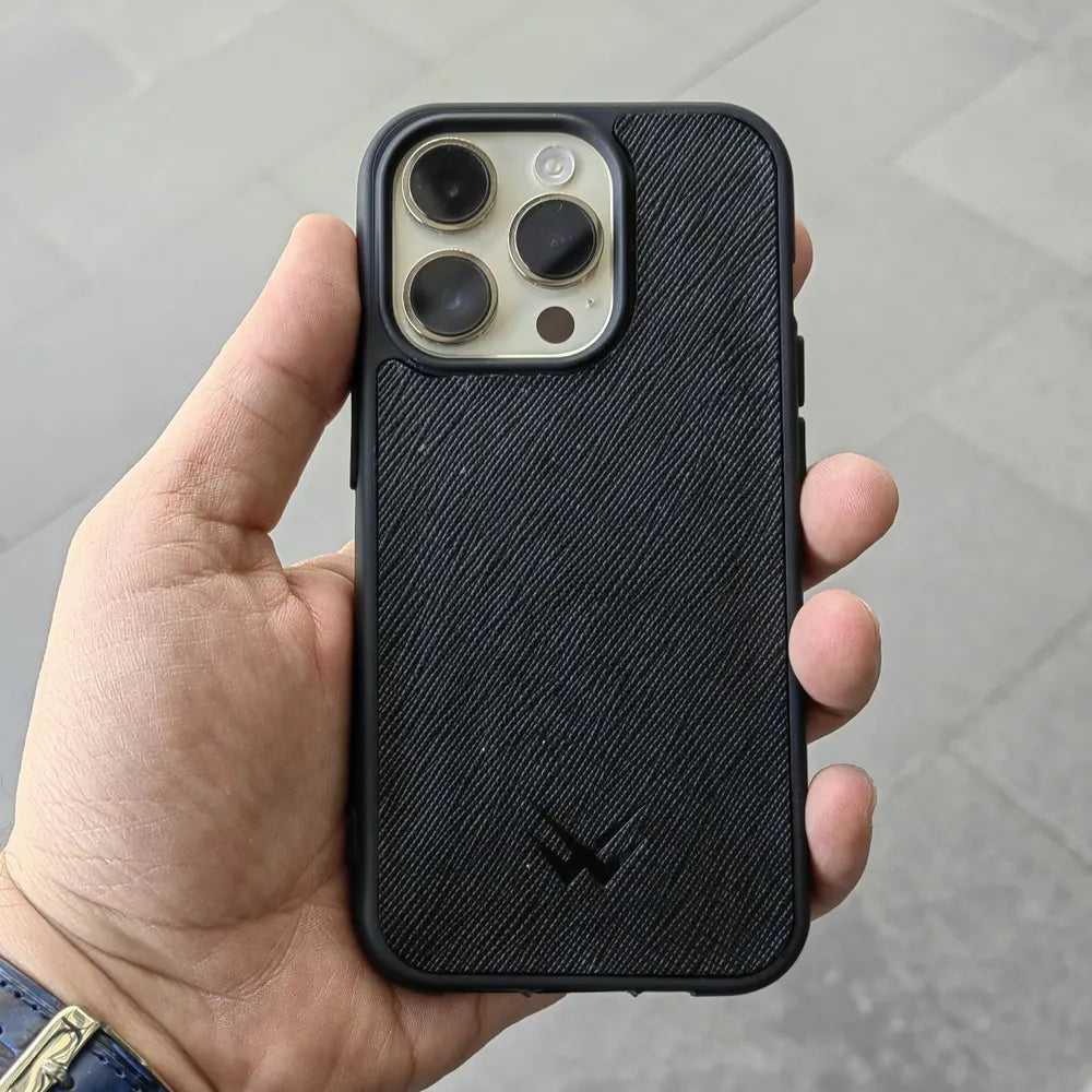 Hurley Siyah İphone Deri Kılıf - ONYWATCH