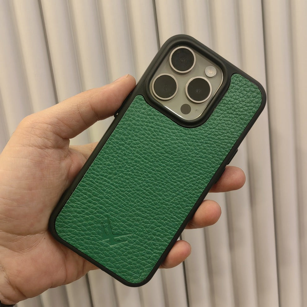 Togo Yeşil iPhone Deri Kılıf - ONYWATCH