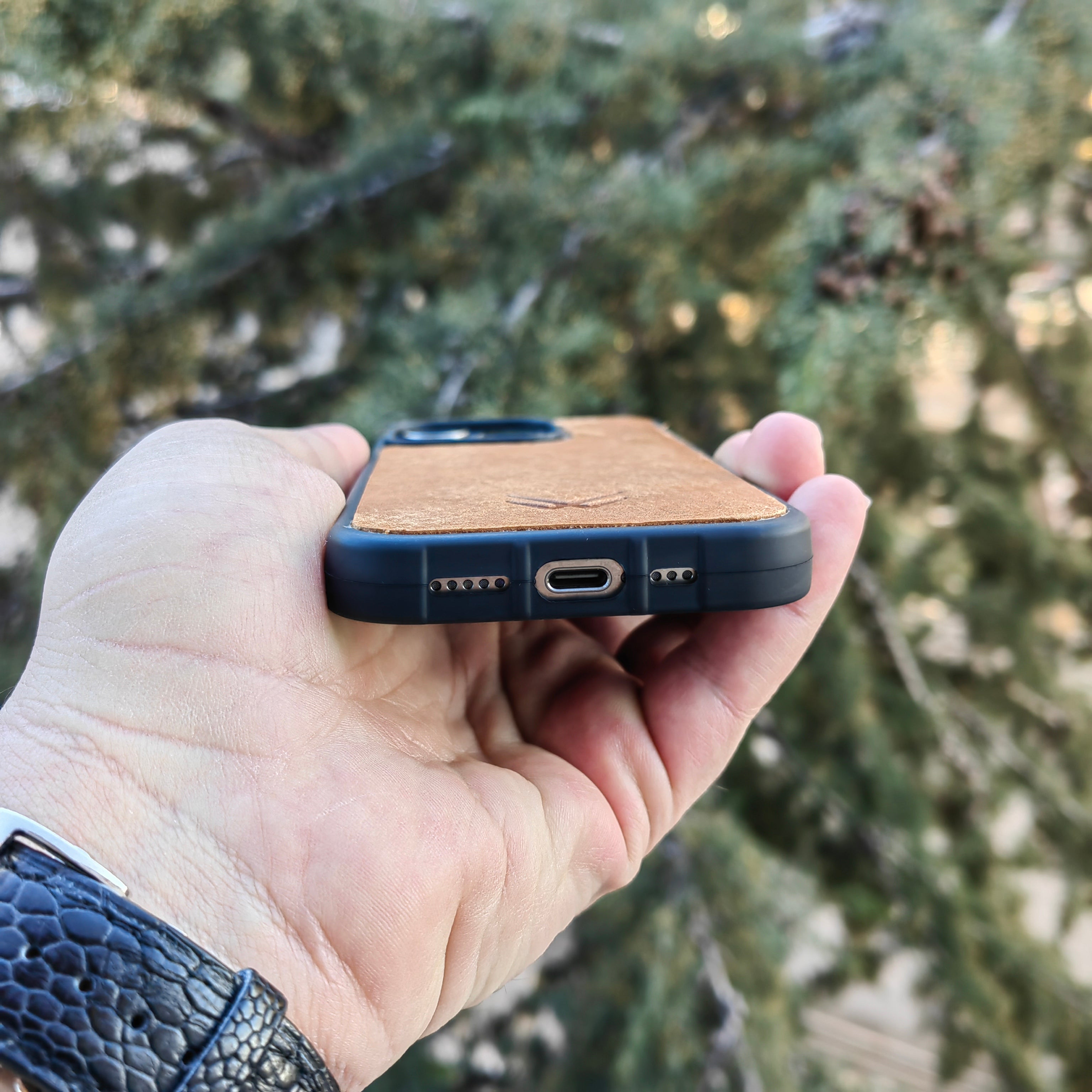 Pueblo Taba iPhone Deri Kılıf