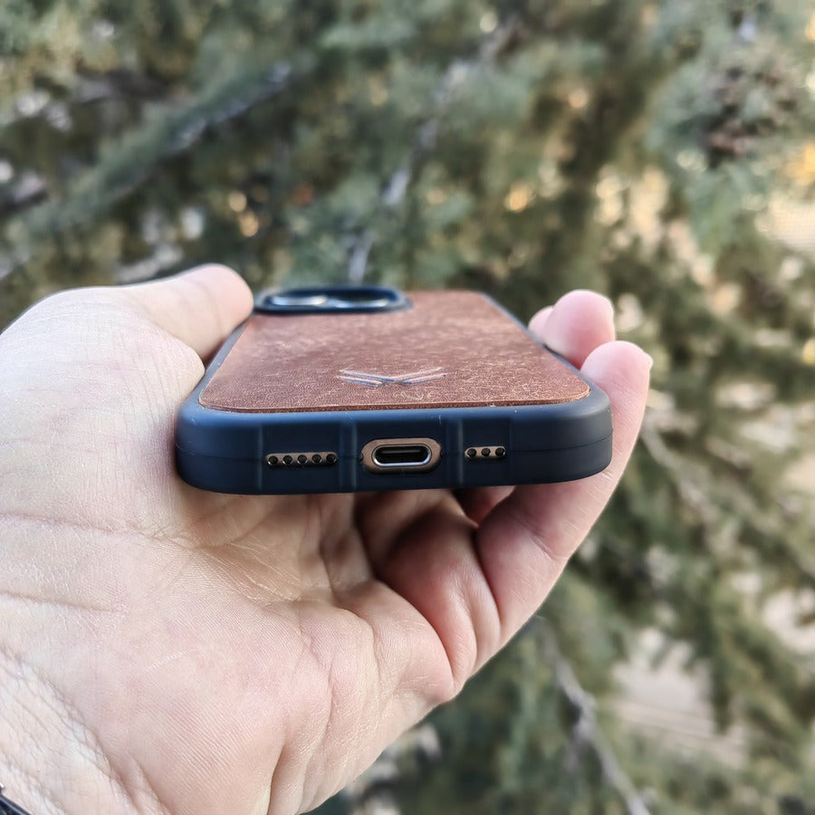 Pueblo Kestane iPhone Deri Kılıf - ONYWATCH