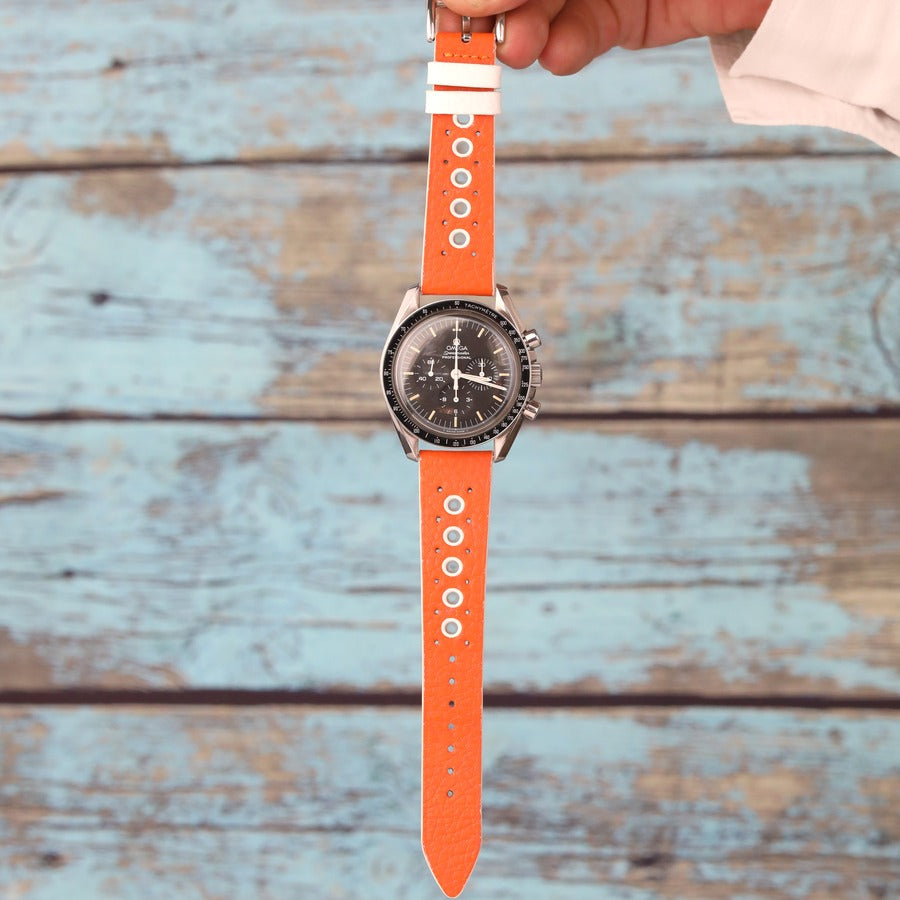 Rally Togo Turuncu Deri Kordon