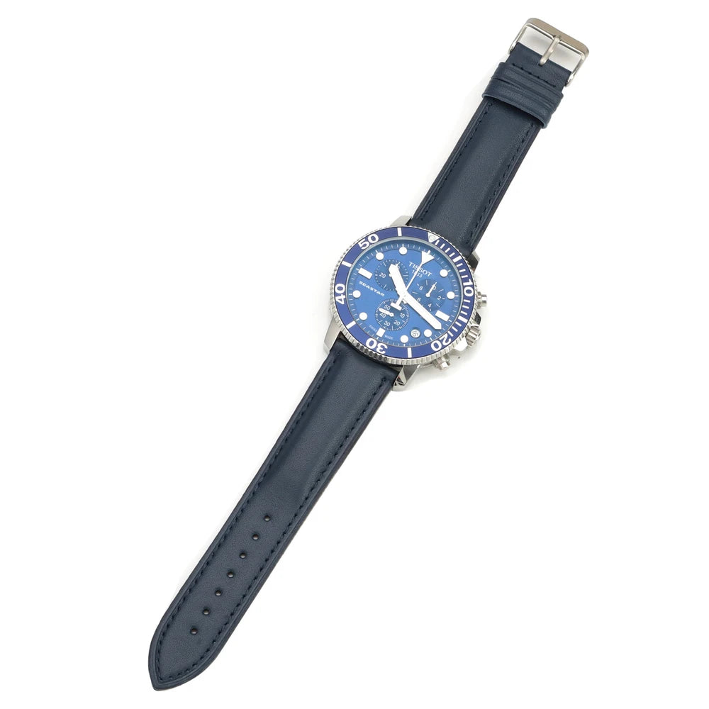 Alaturka Lacivert Deri Kordon