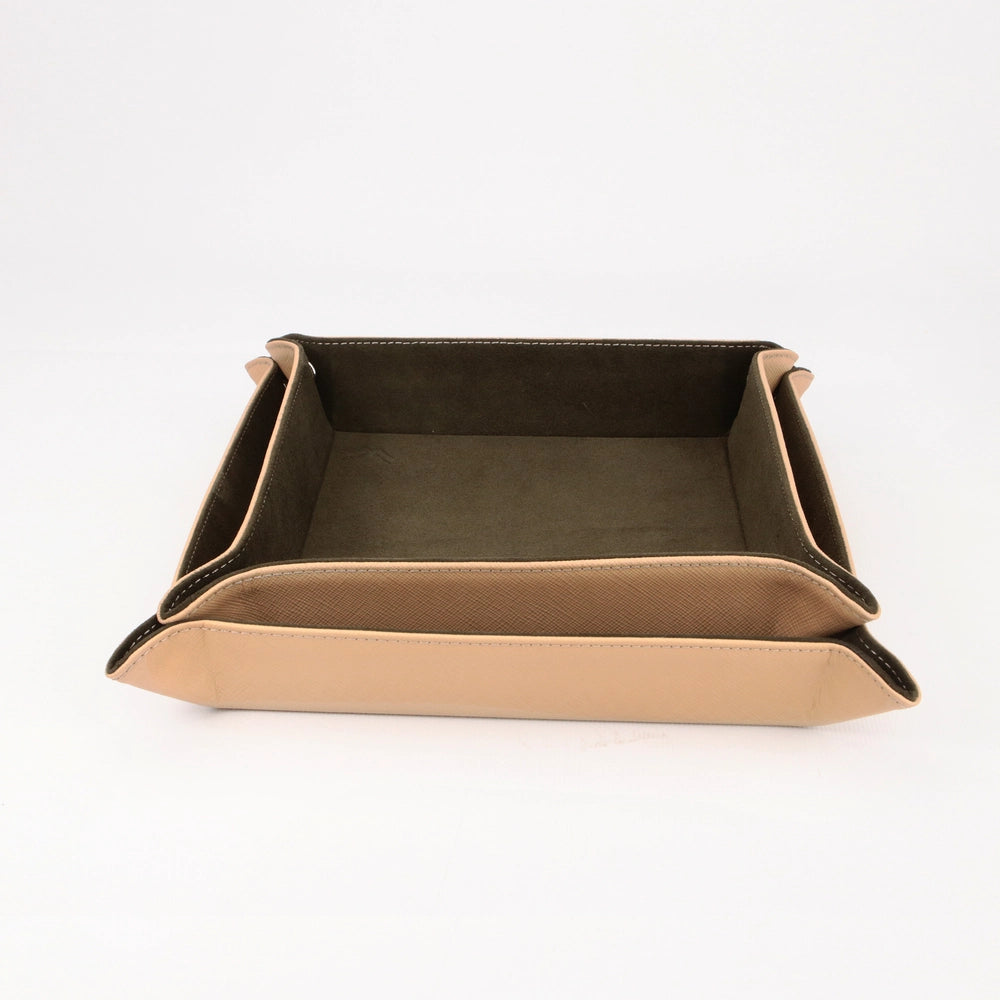 Octavia Bej Yeşil Vale Gerçek Deri Tepsi - ONYWATCH