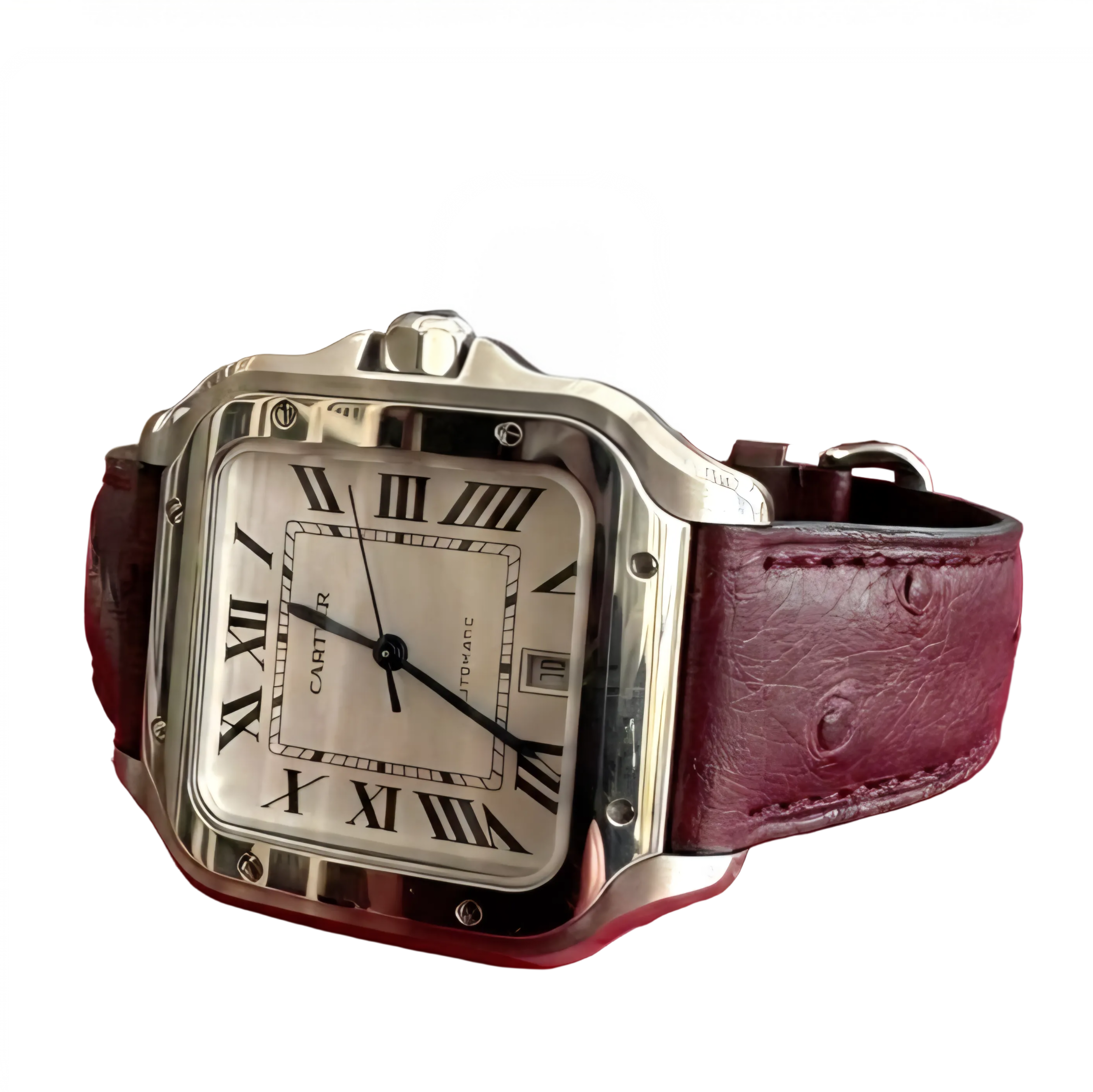 Gerçek deri el yapımı cartier uyumlu kordon