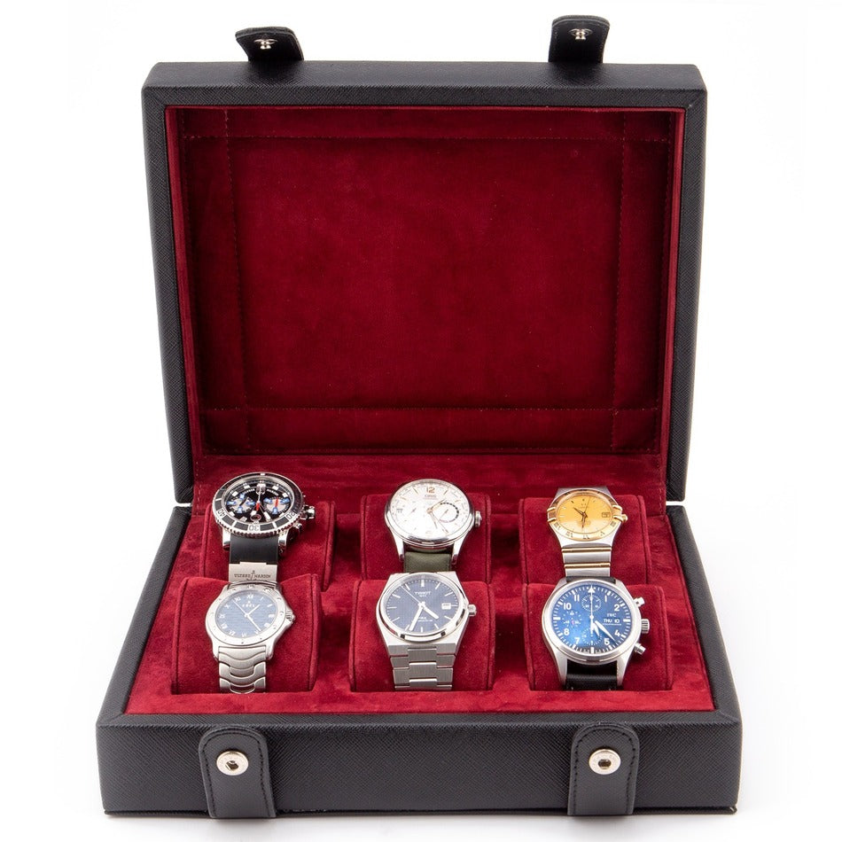 Dışı dana derisi içi oğlak süt çoklu saat kutusu