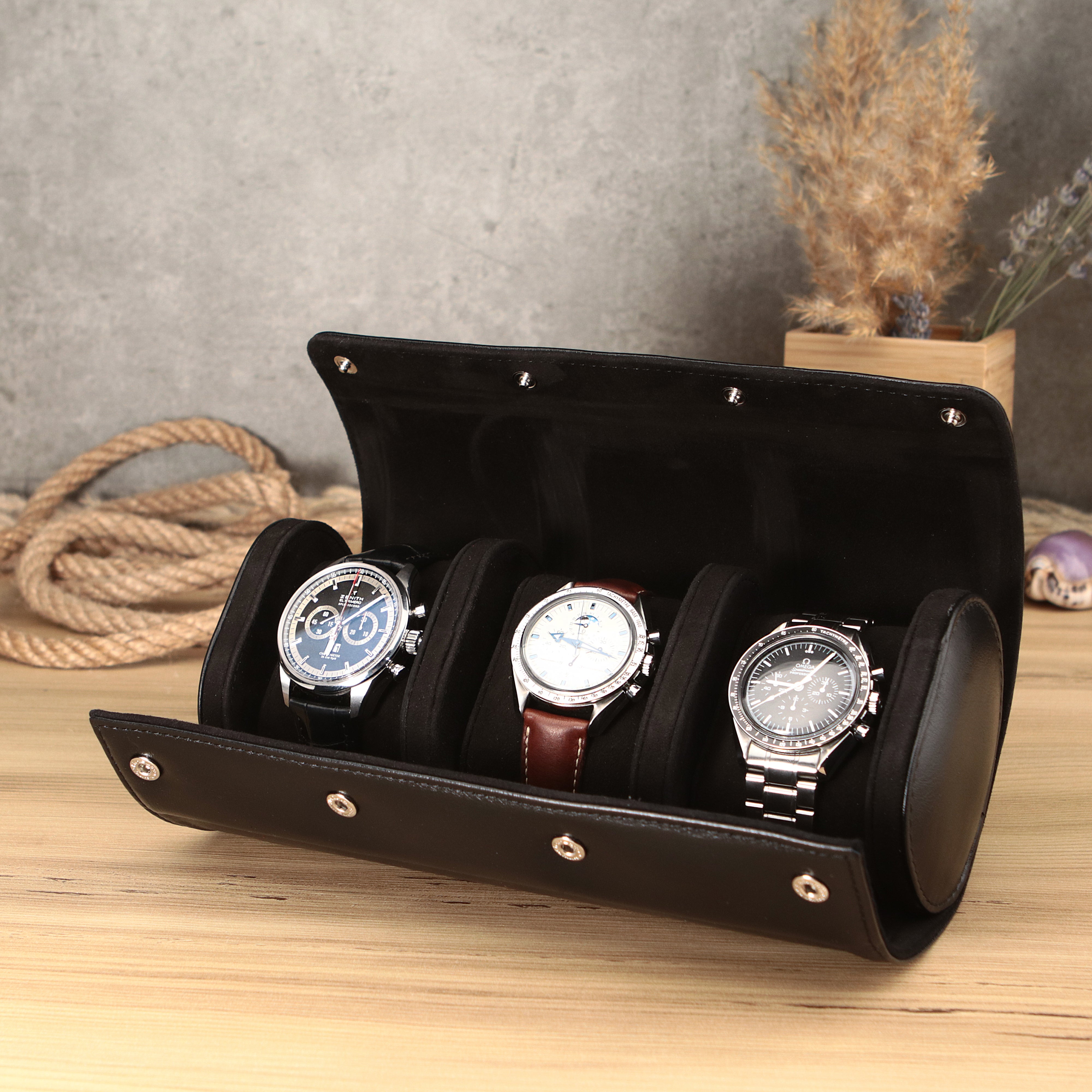 Elite Deri Saat Kutusu 15'li