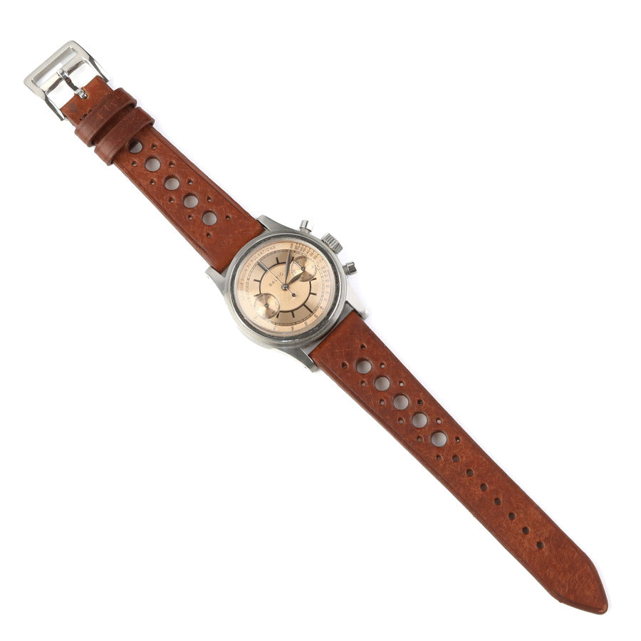 Gerçek dana derisi el yapımı kahverengi renkli rally stil deri kayış