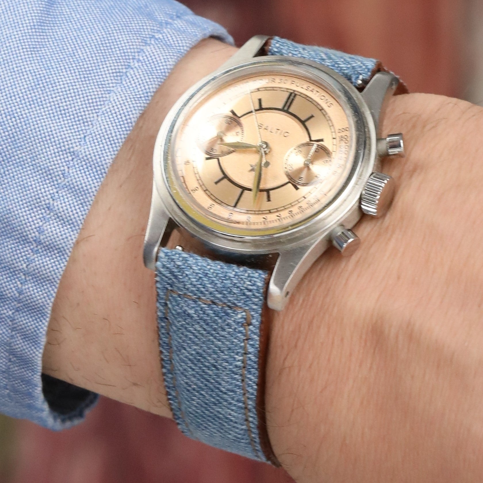 Kot kumaşından yapılma kordon