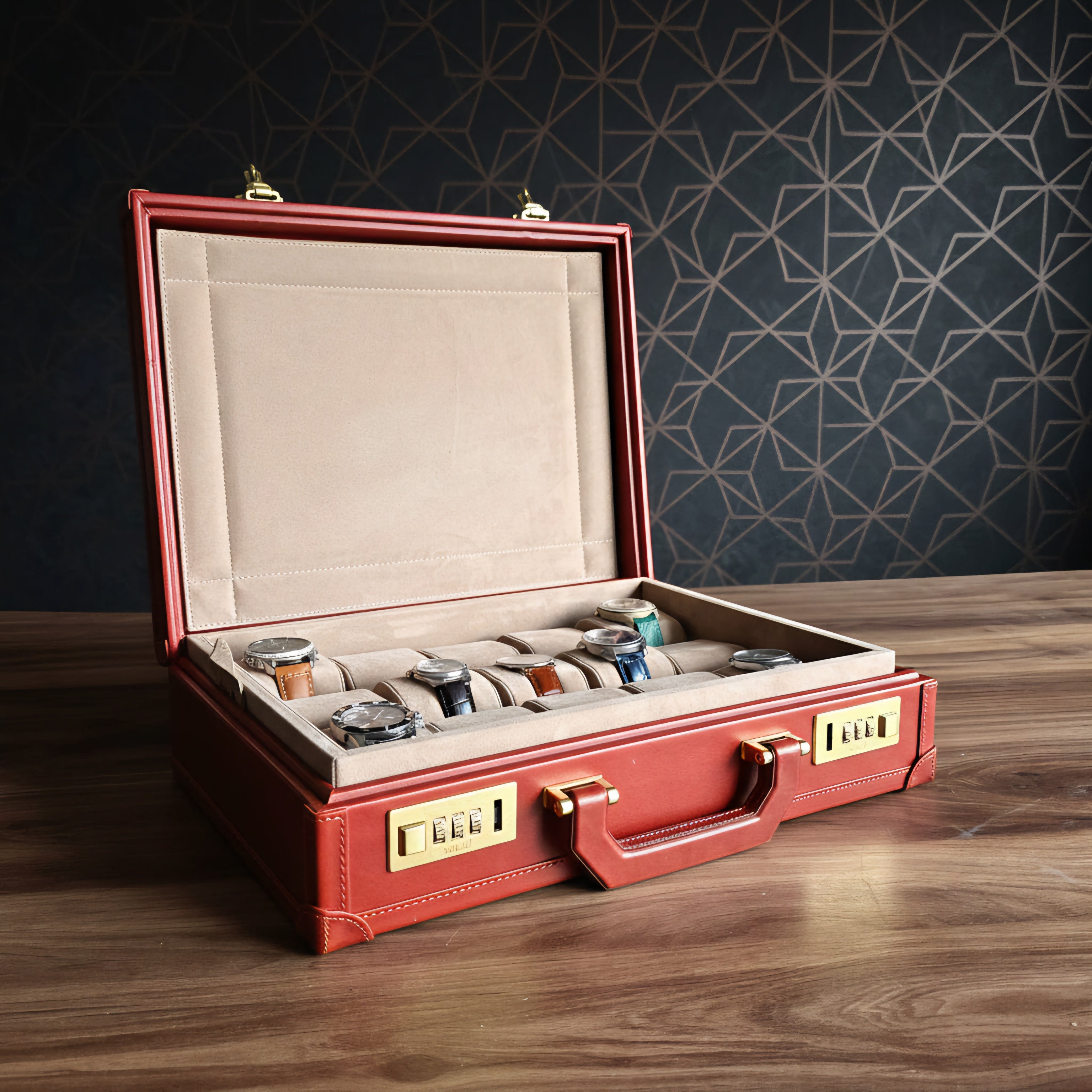 Bond Saat Kutusu 15'li Kızıl