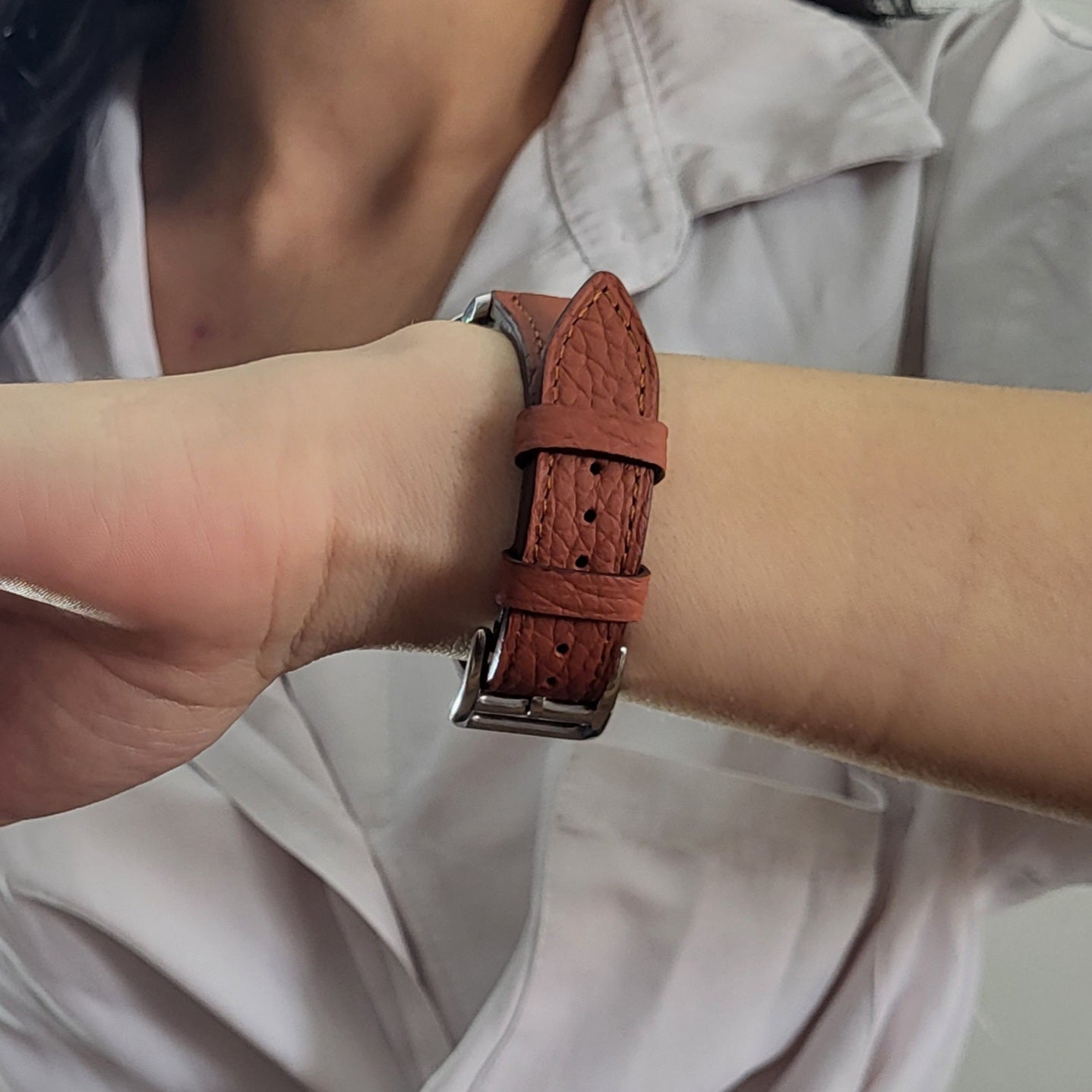 Taba Togo Kahverengi Deri Kordon