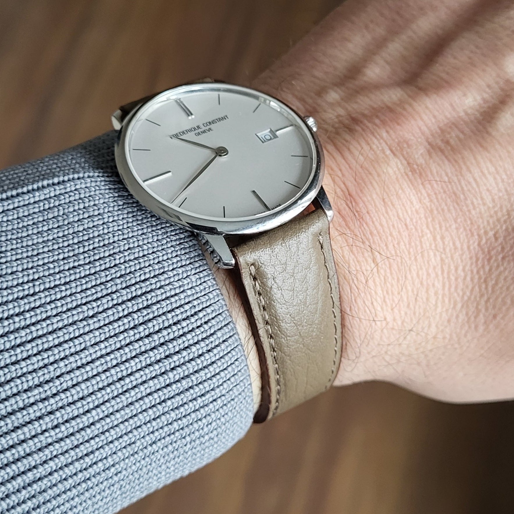 Togo Yeşil Deri Kordon