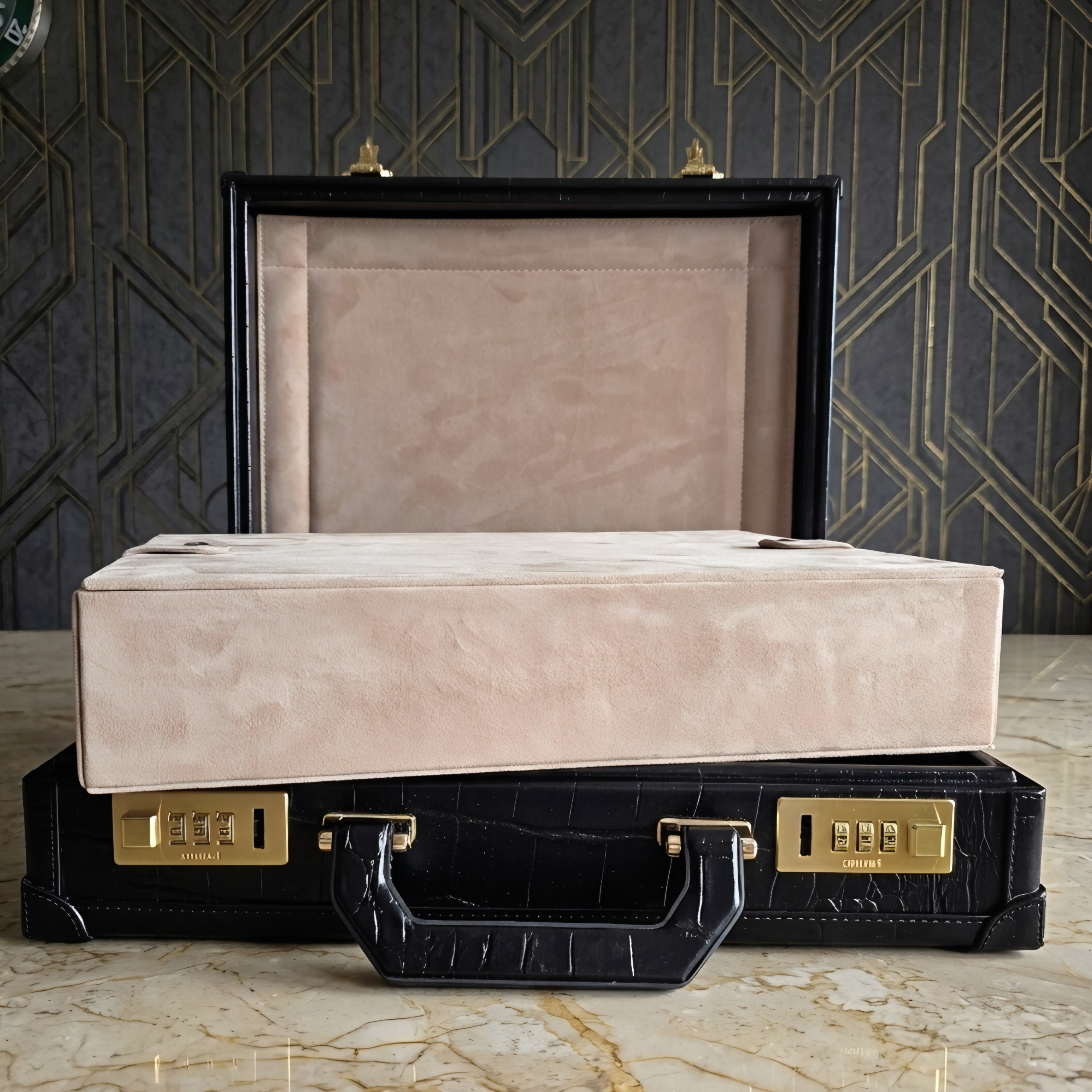 Bond Saat Kutusu 15'li Siyah Moka