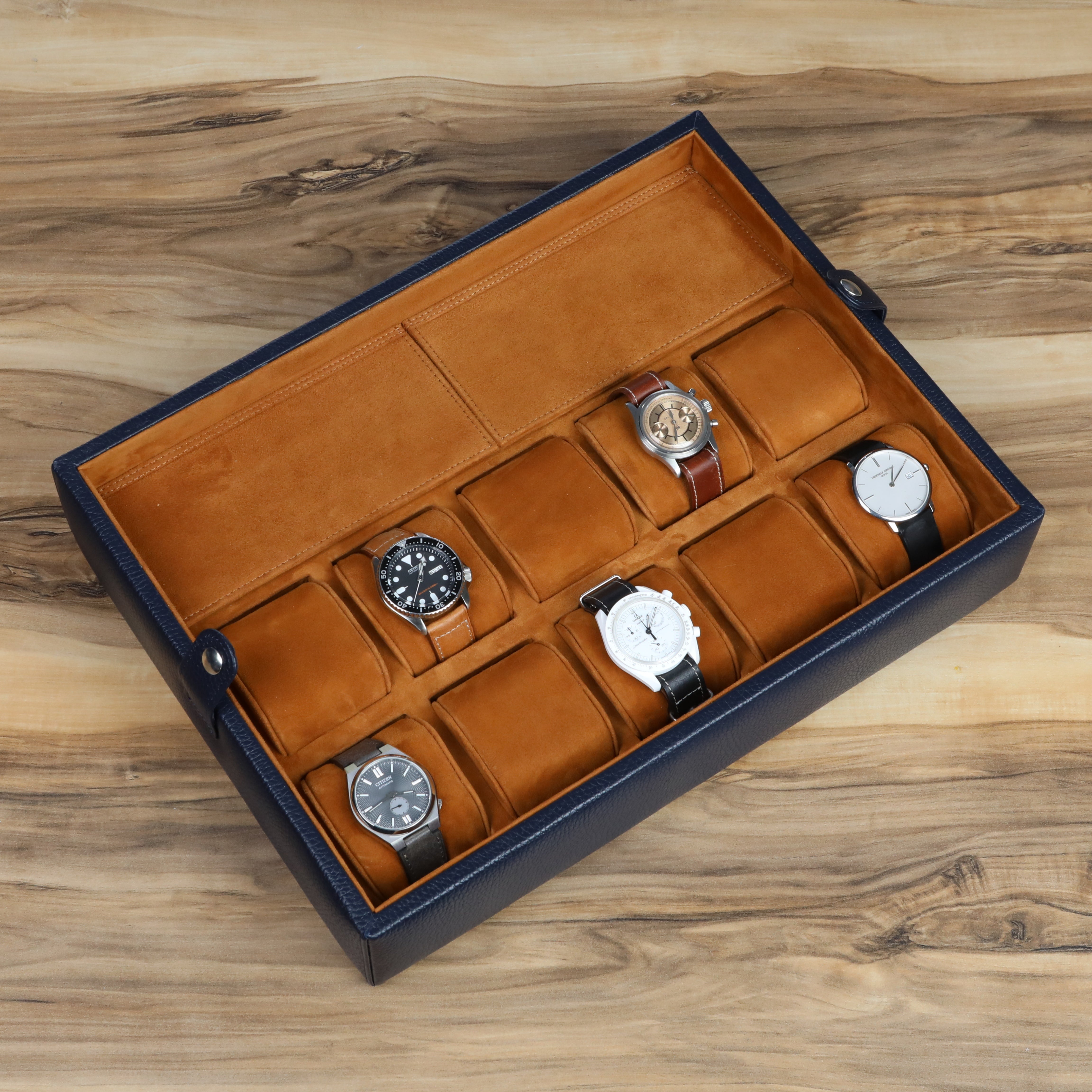 Elite Deri Saat Kutusu 10'lu