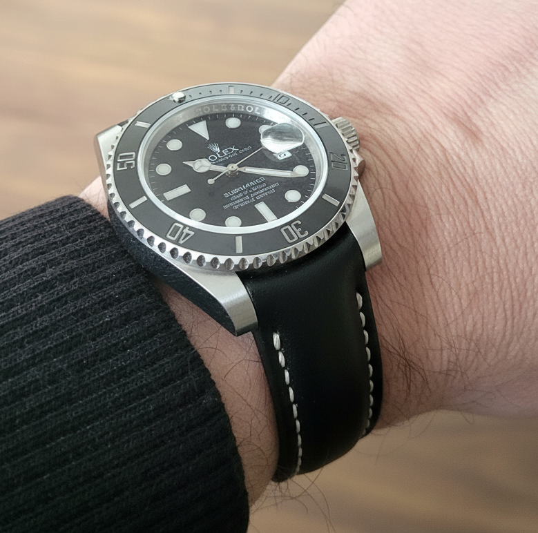 Submariner/Datejust/Explorer... Uyumlu Deri Kordon