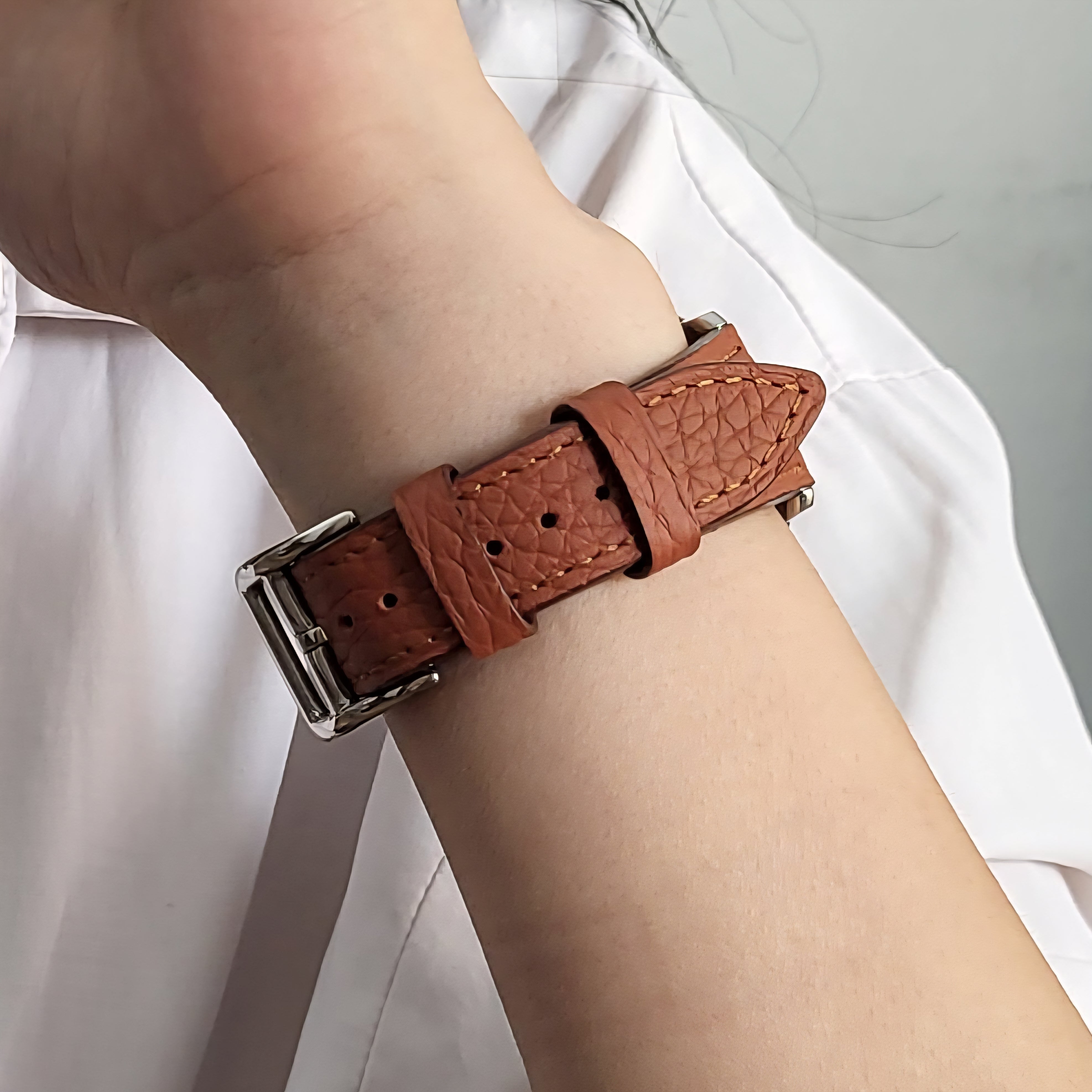 Taba Togo Kahverengi Deri Kordon