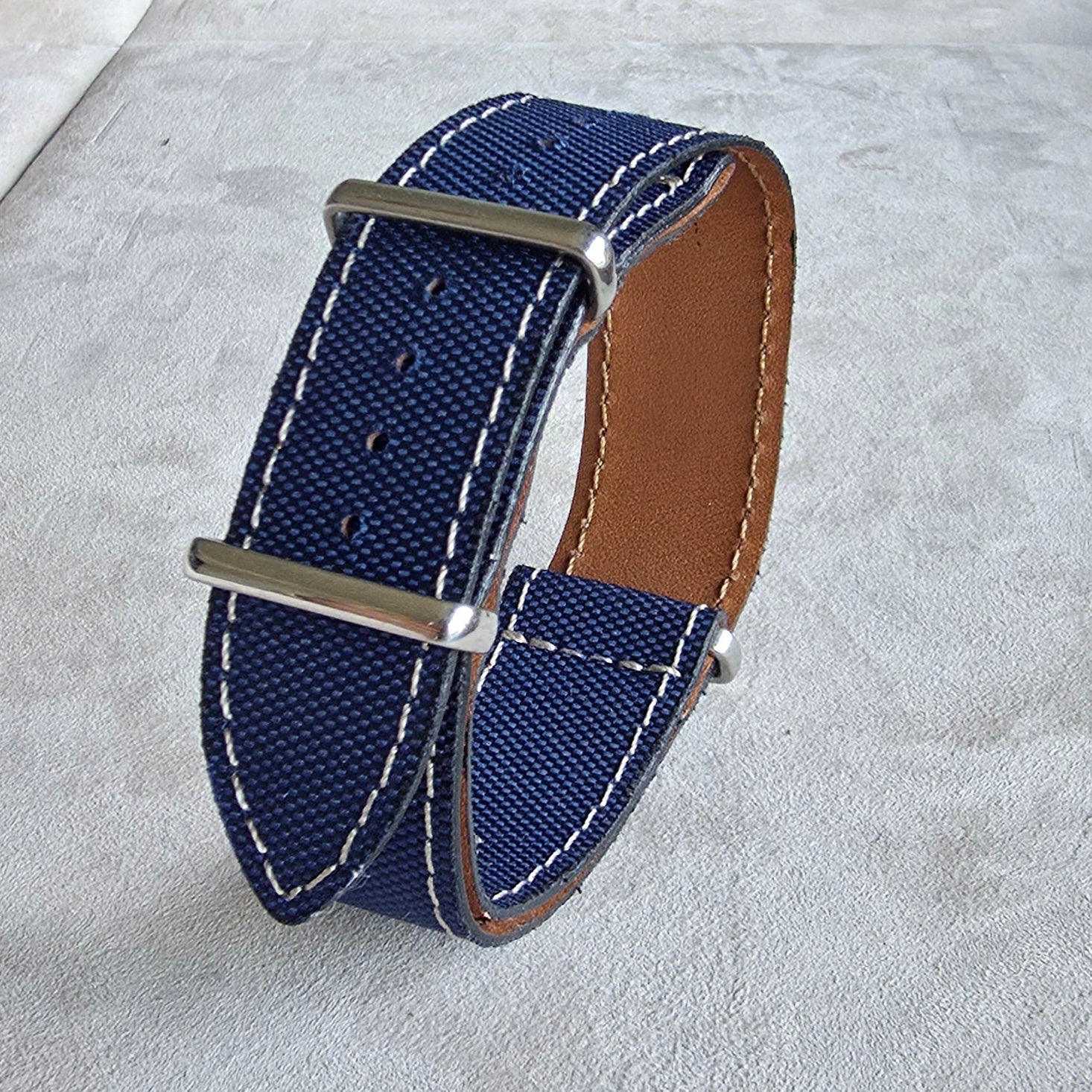 Nato Tekstil Kordon / Lacivert
