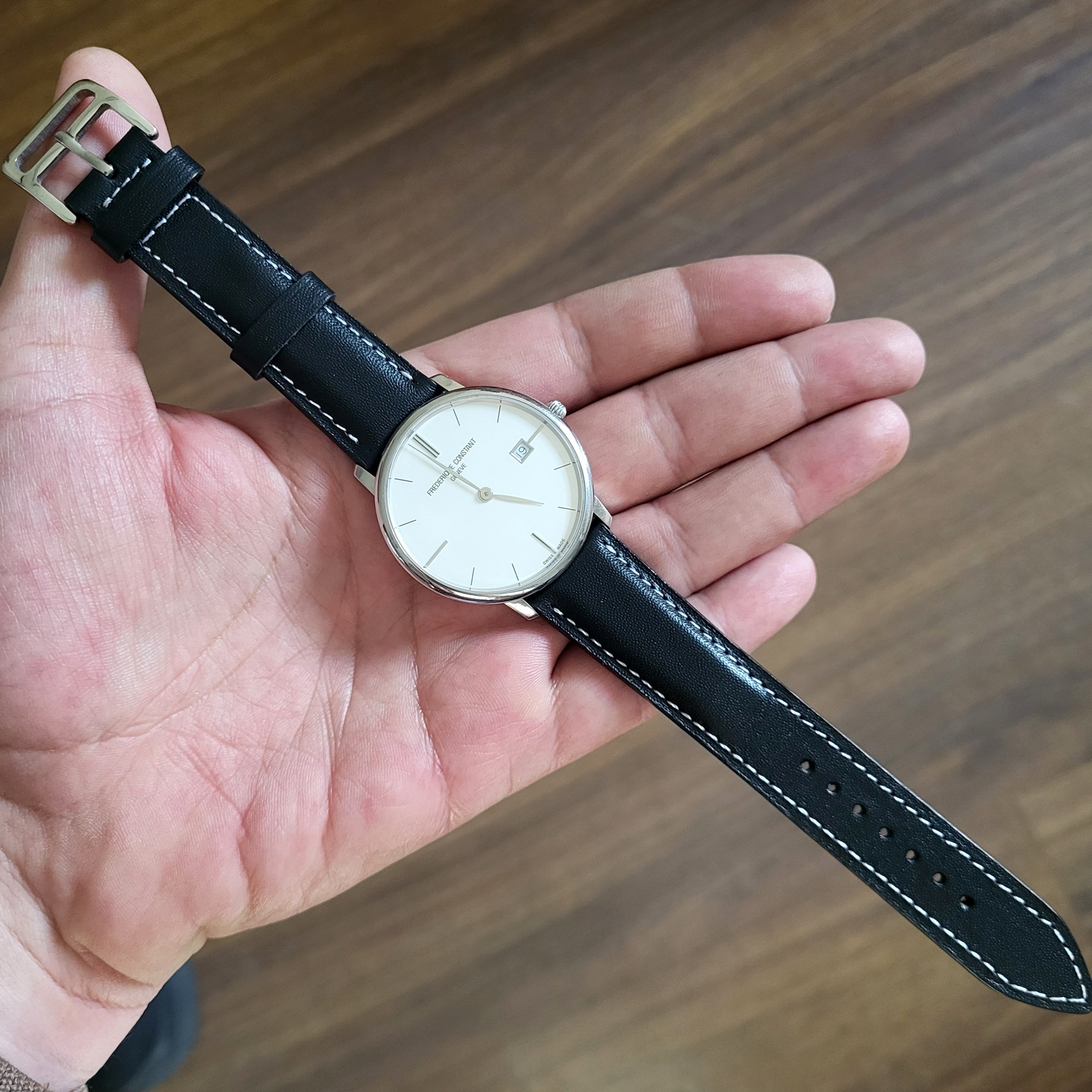 Napa Siyah Deri Kordon